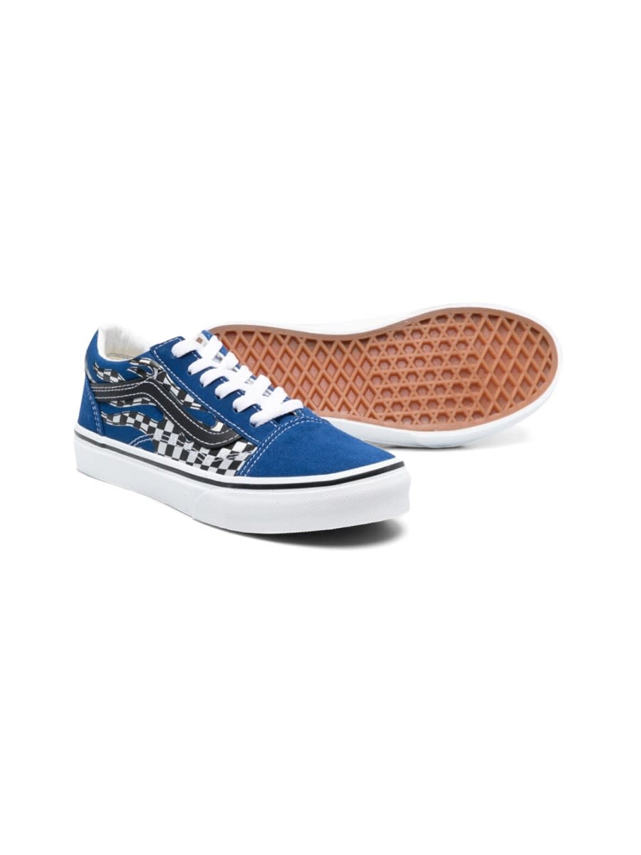 Shop Vans Old Skool Reflect Check In Multicolour