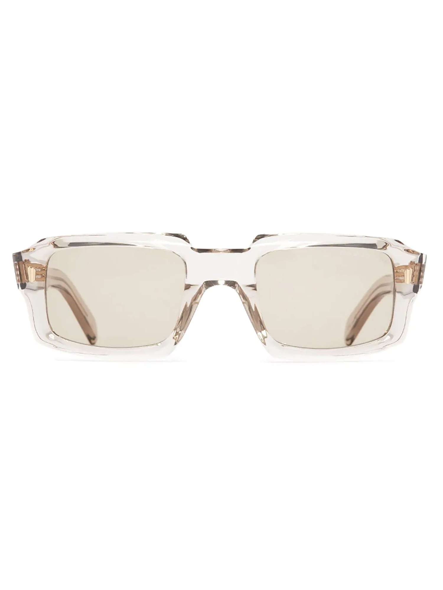 Shop Cutler And Gross 9495 Sunglasses In Sand Crystal