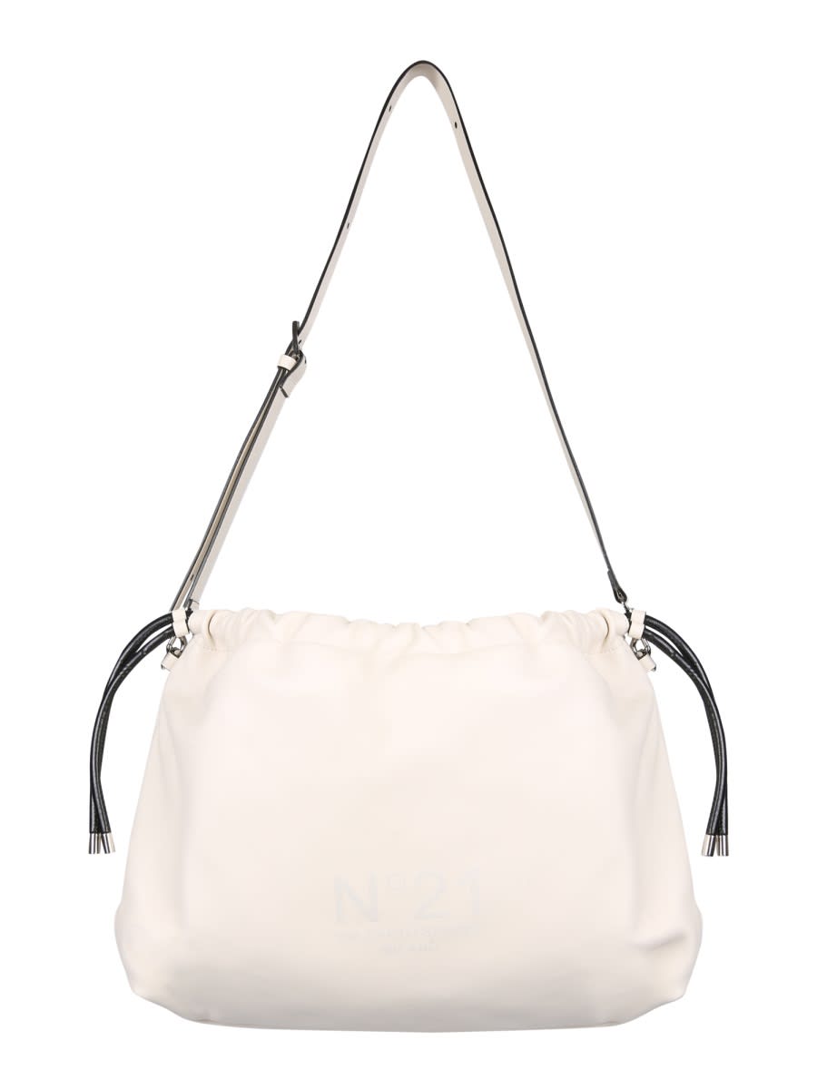 N°21 Eva Shoulder Bag In White