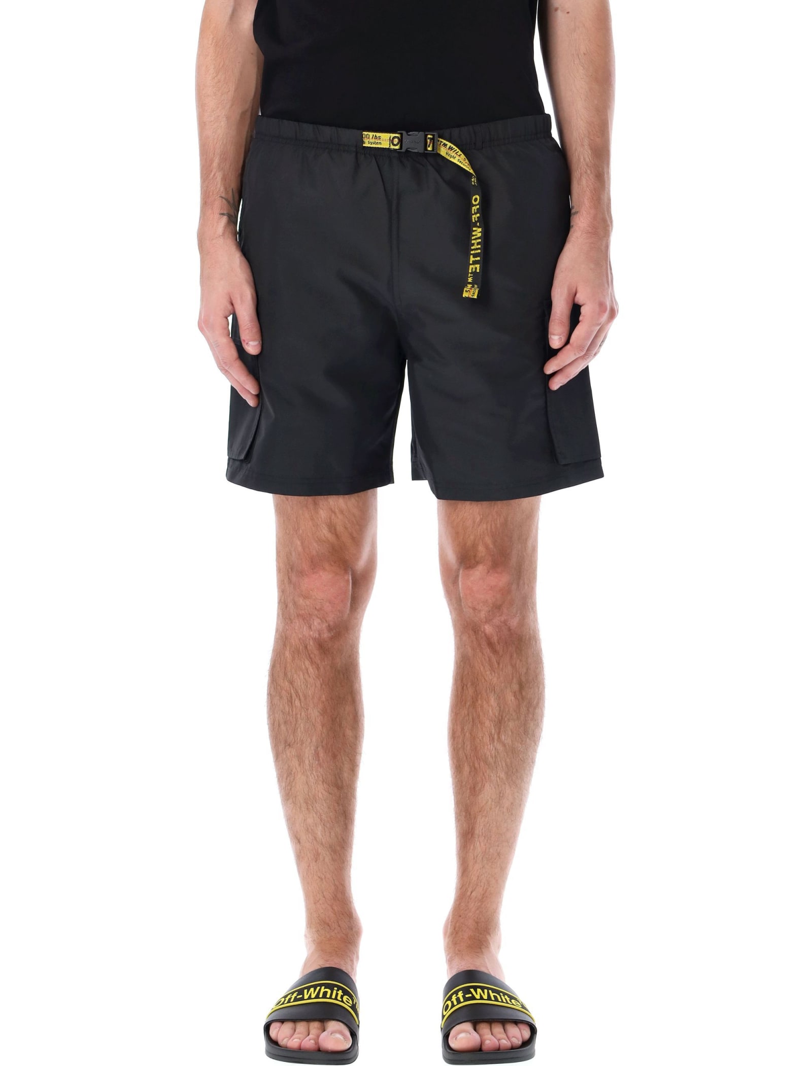 Off-White Classic Industrial Belt Cargo Swimshorts
