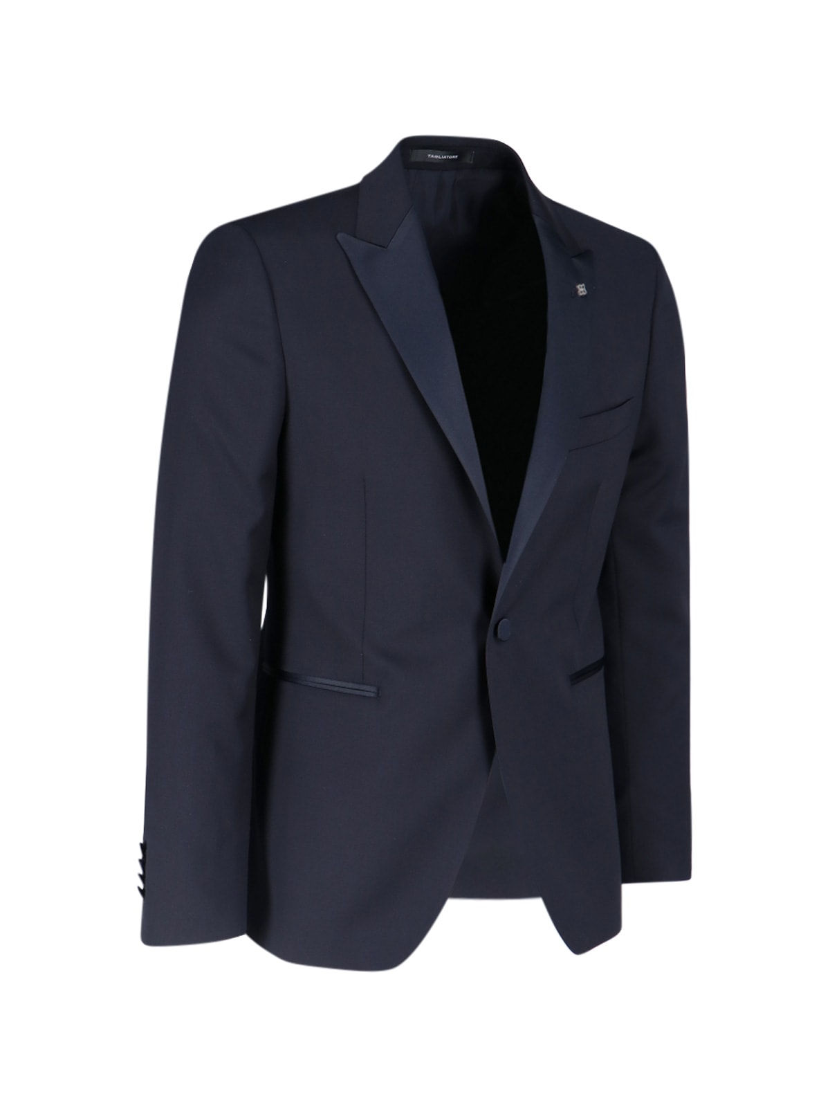 Shop Tagliatore Single-breasted Suit In Blue