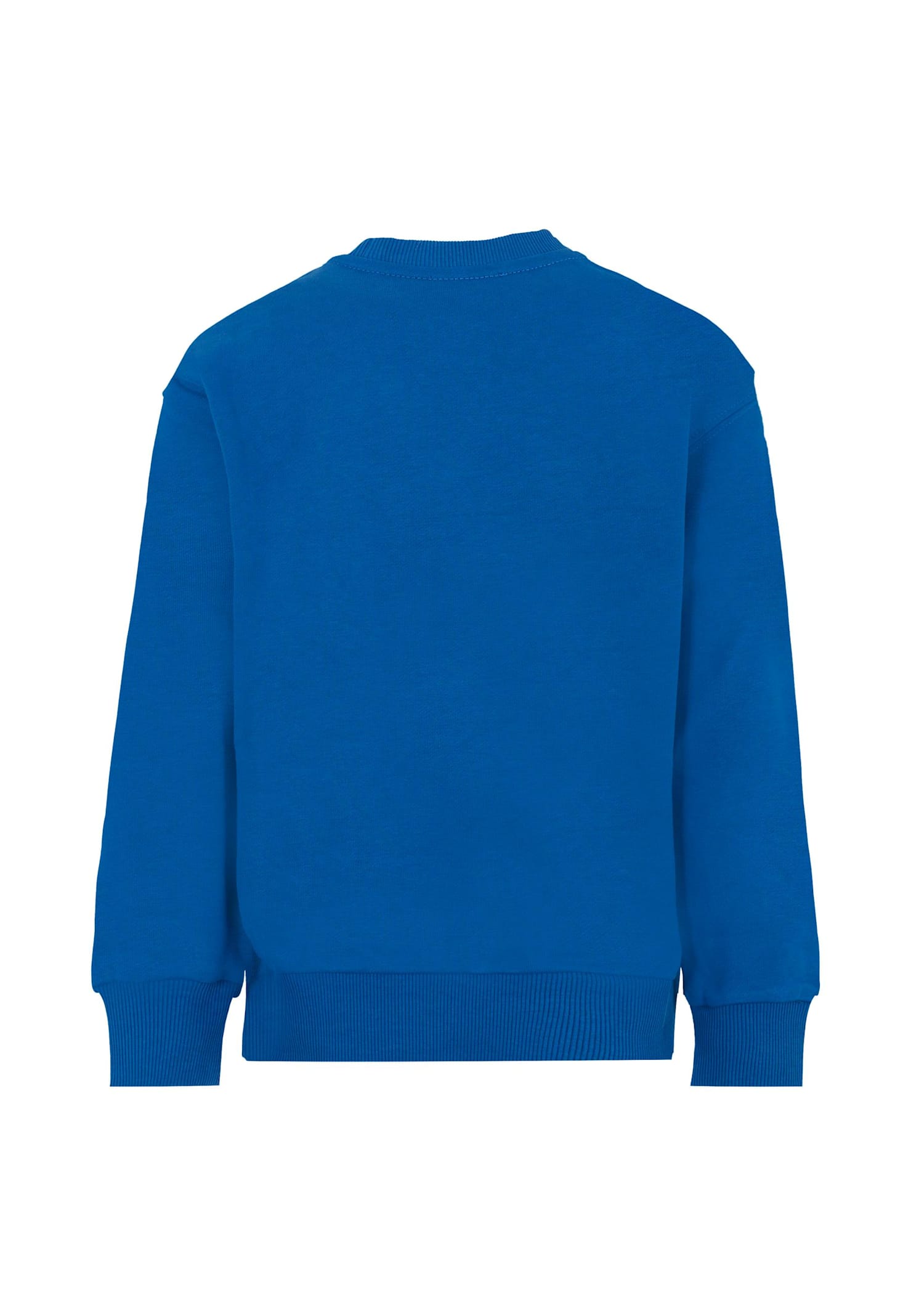 Diesel Light Blue Sweatshirt For Boy With Patch In Blue