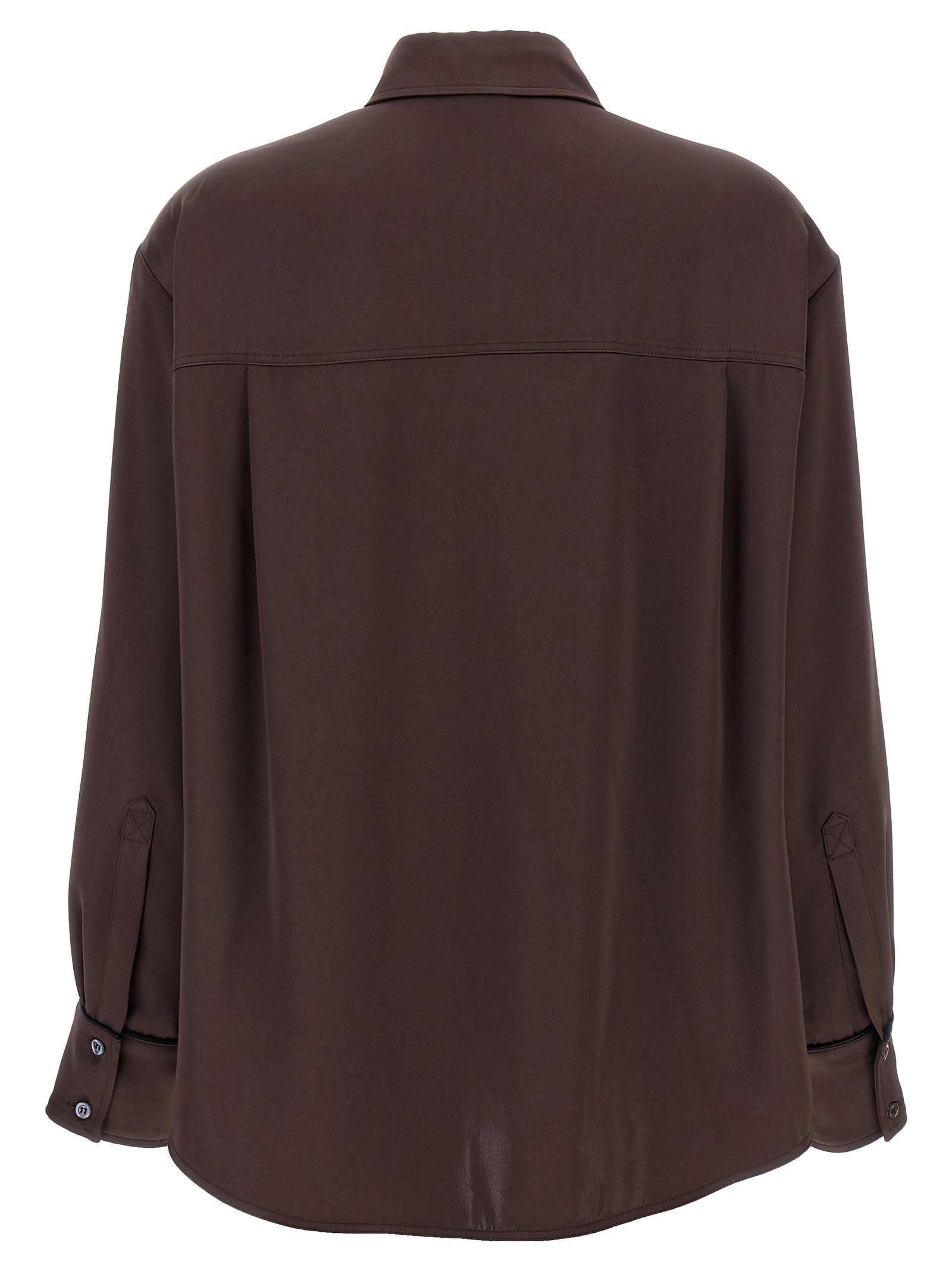 Shop Pinko Ciotola Shirt In Brown