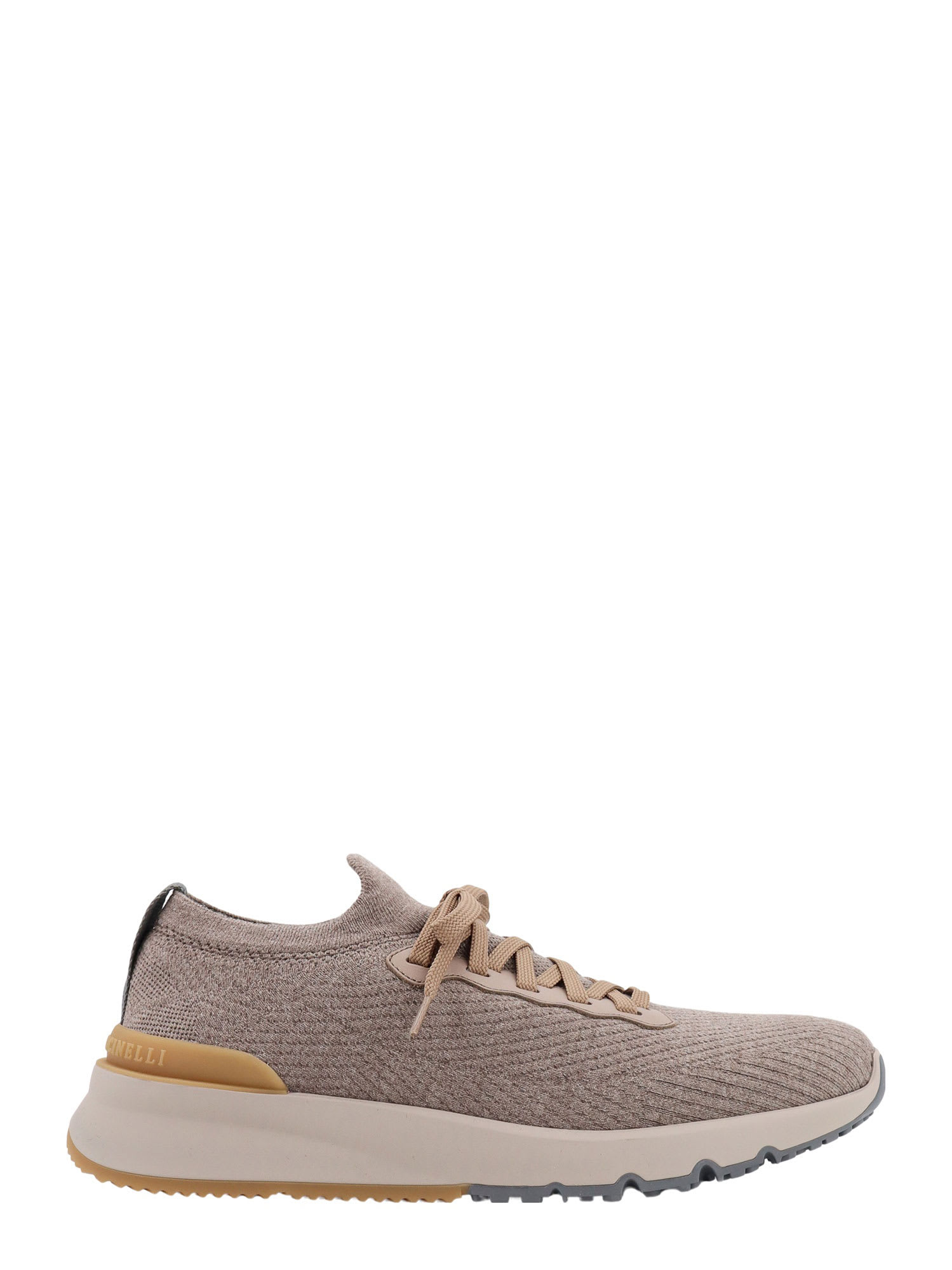 Shop Brunello Cucinelli Sneakers In Tortora