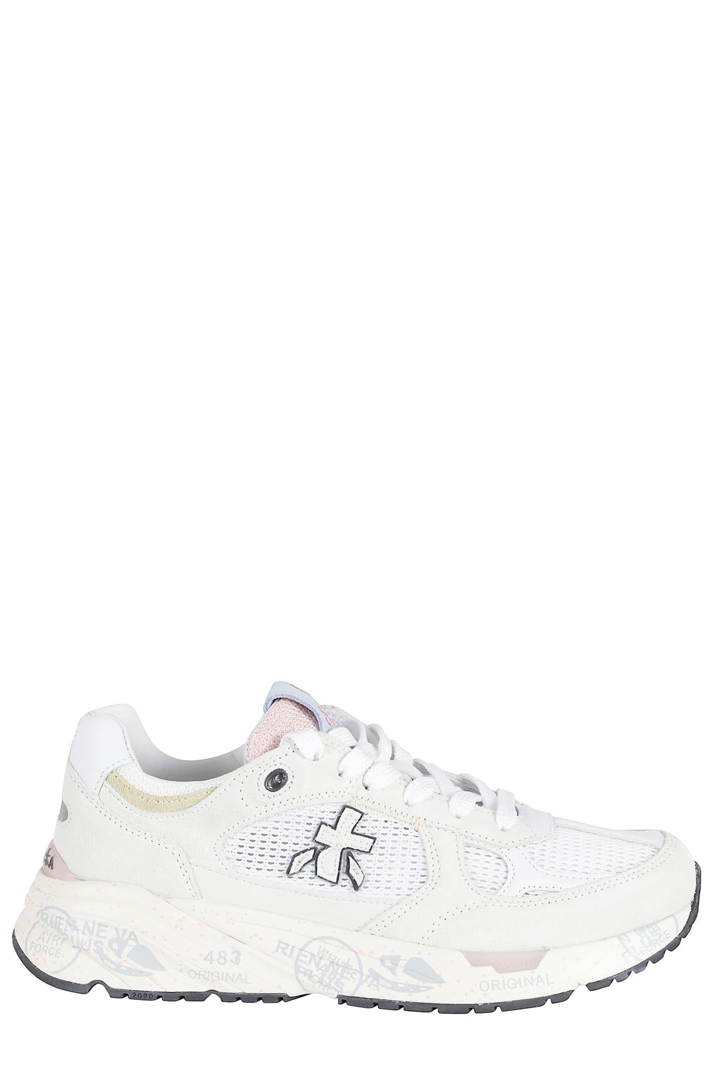 Premiata Mased In White