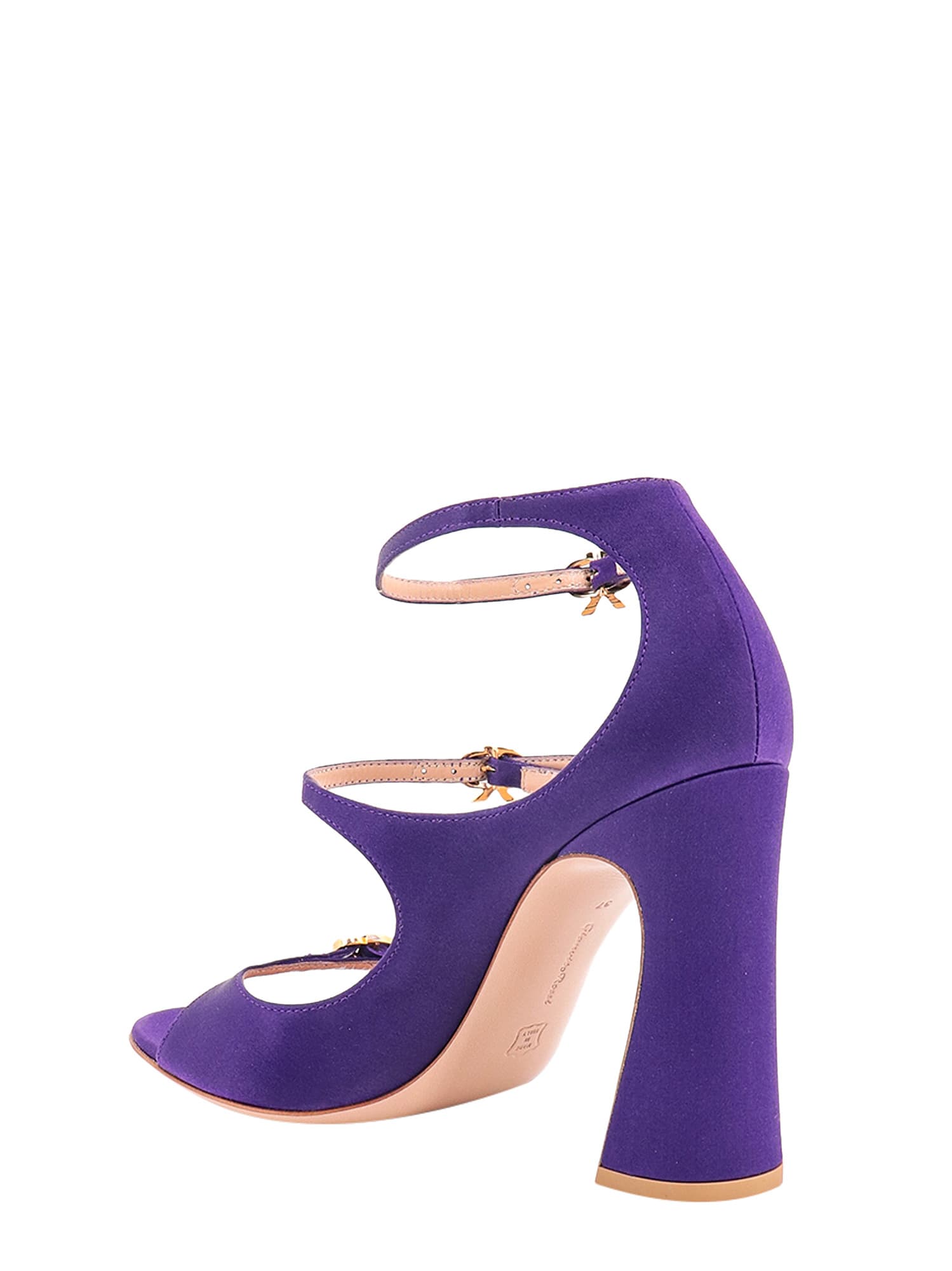 Shop Gianvito Rossi Misty Sandals In Purple