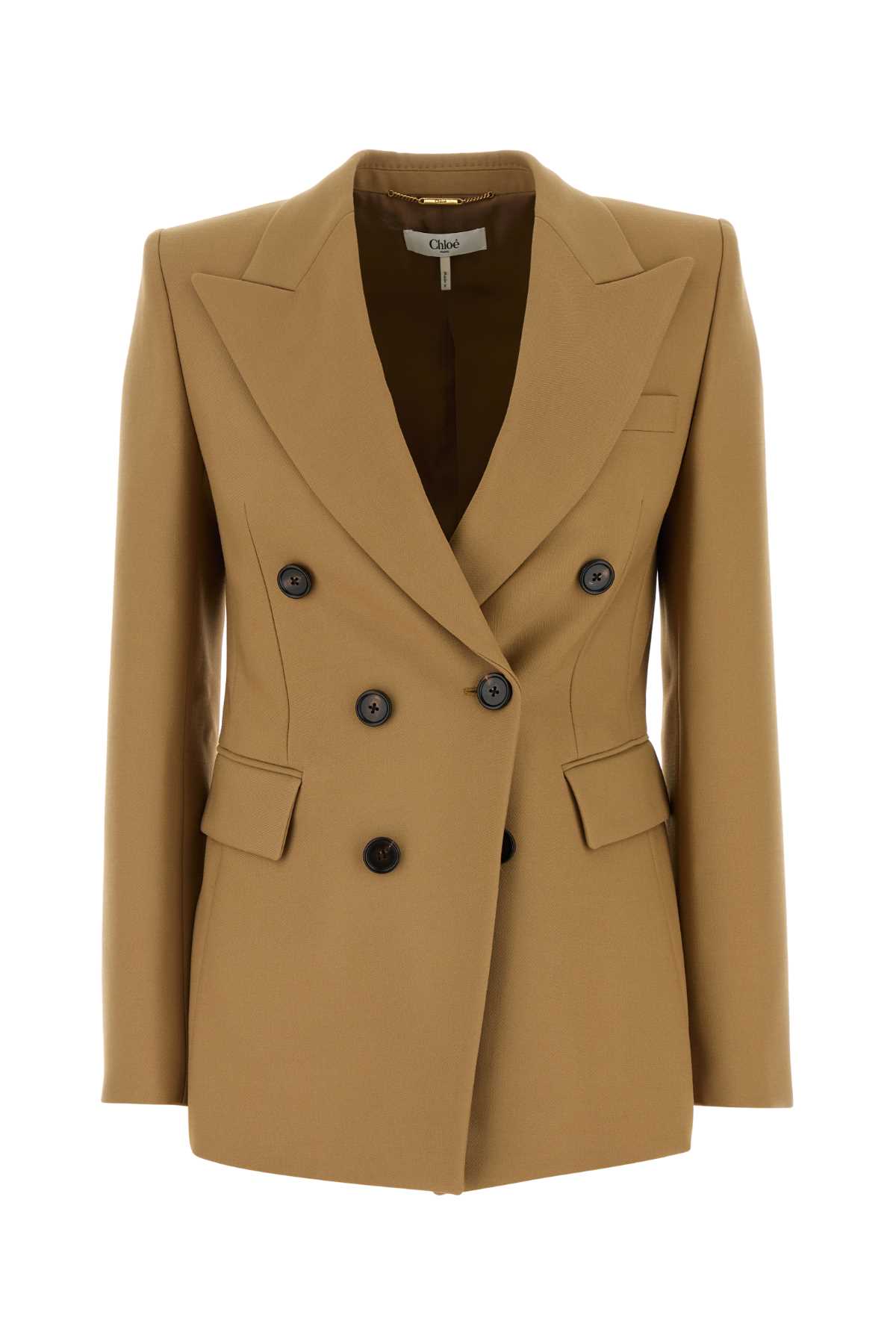 Chloé Camel Wool Blazer