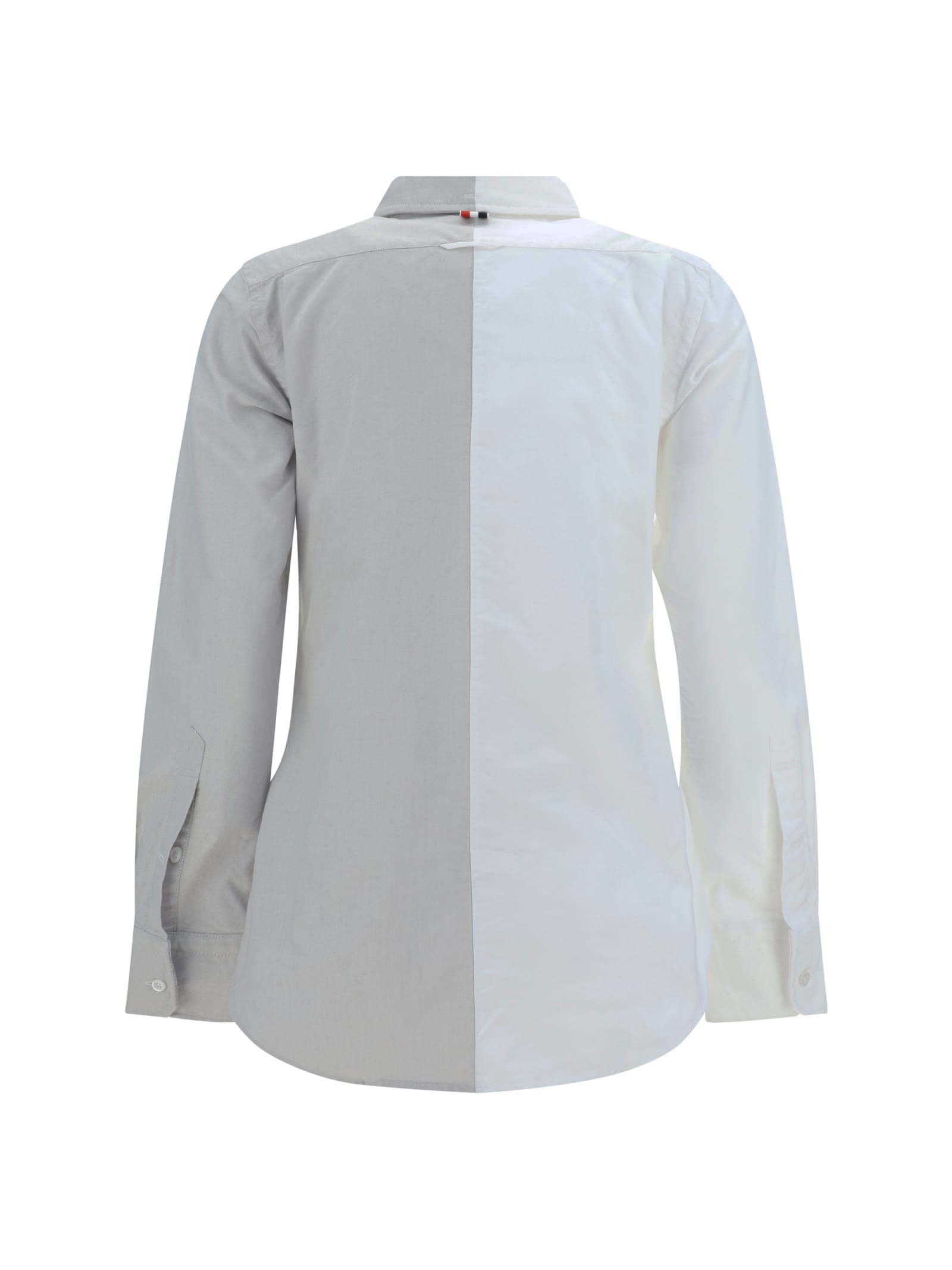 Shop Thom Browne Shirt In White