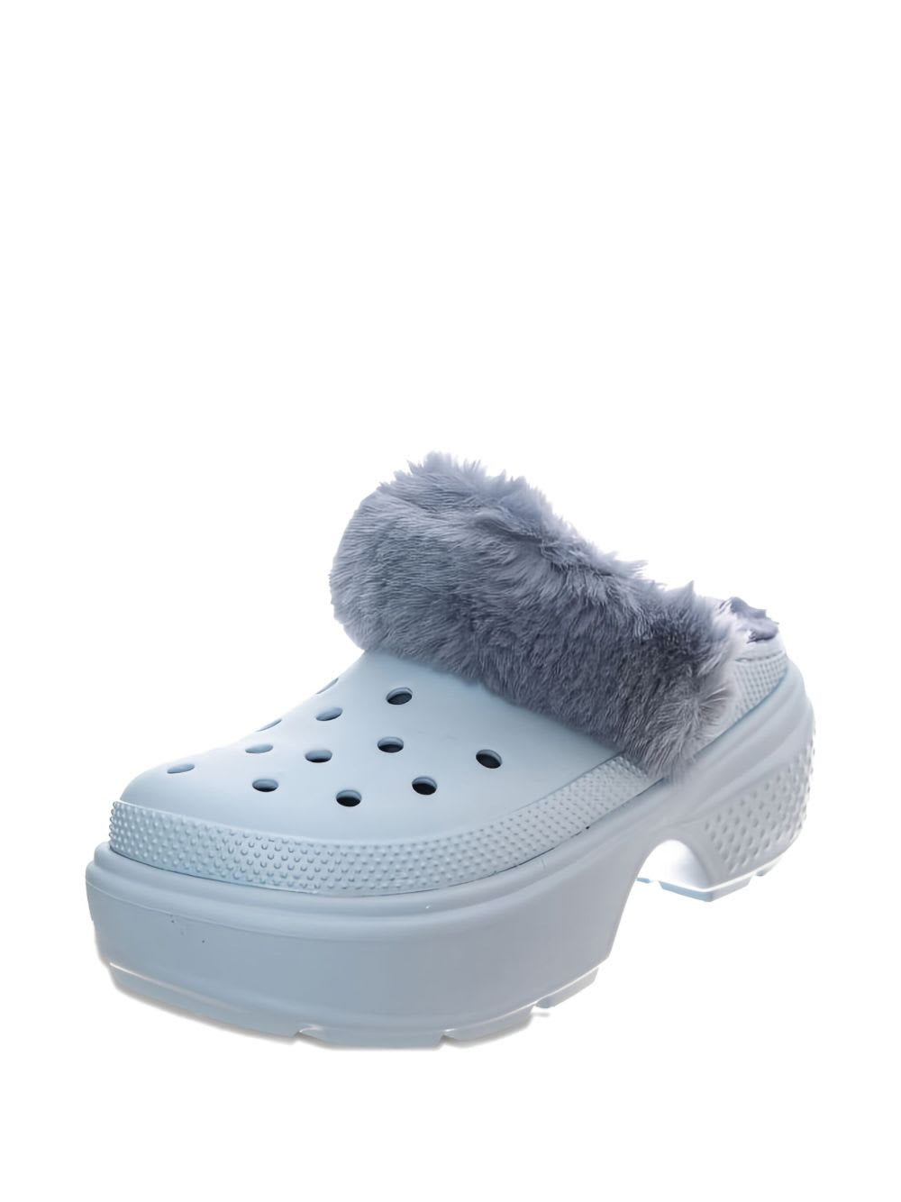 Crocs Stomp Lined Clog In Gray