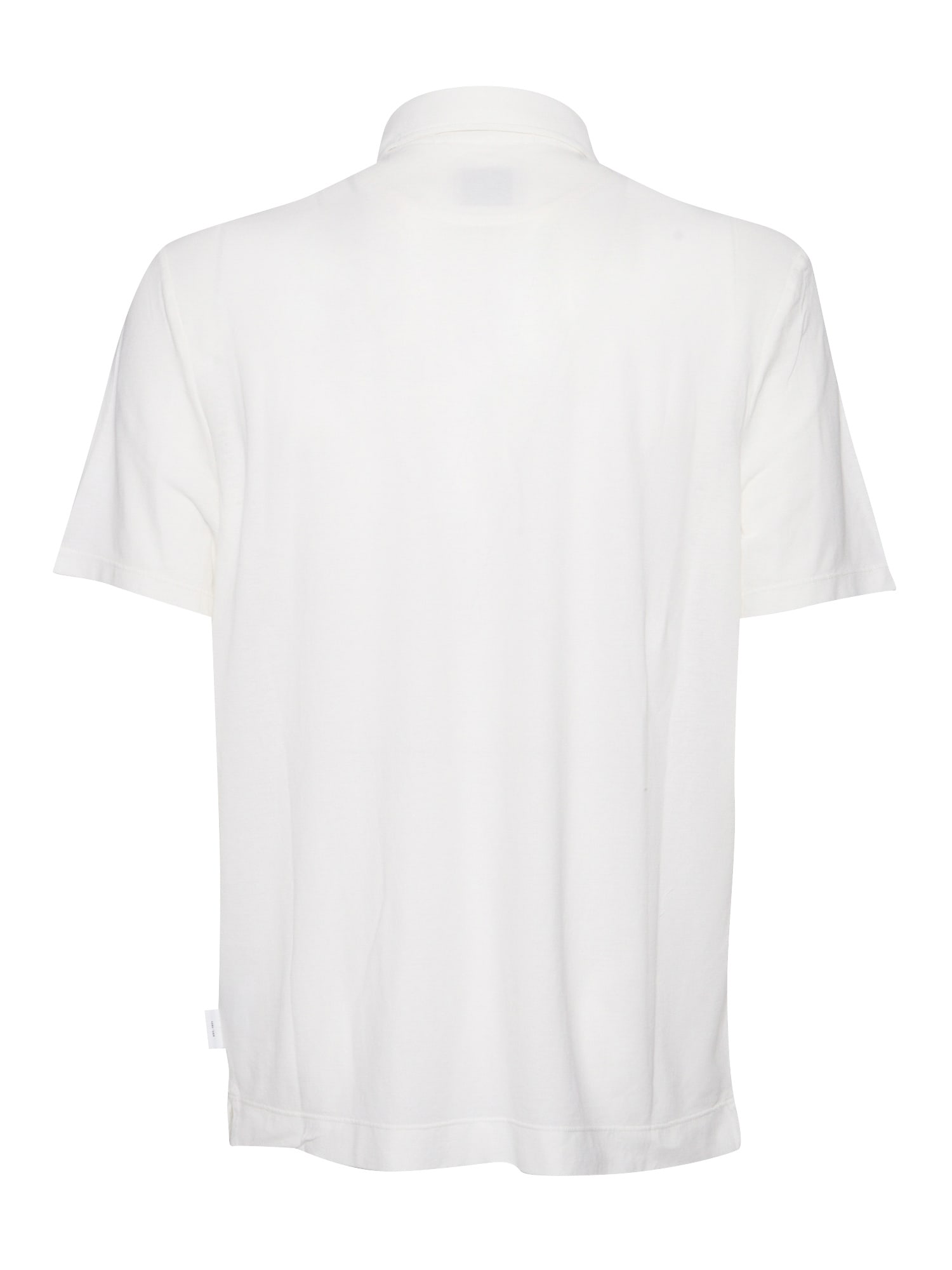 Ballantyne Knit Short-sleeved Polo With Structured Collar