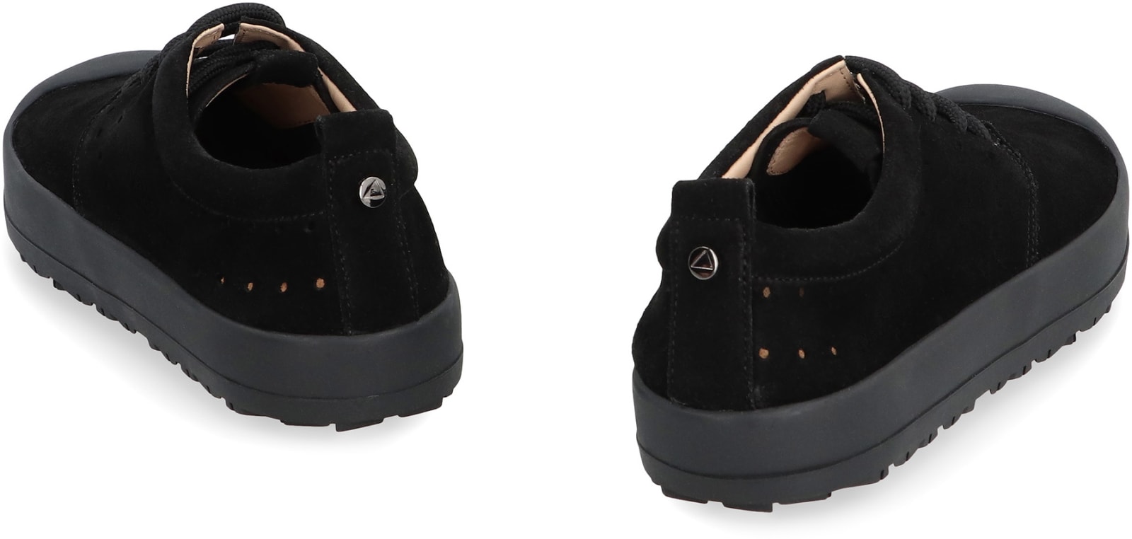 Volta Gumsole Naked Low-top Sneakers In Black