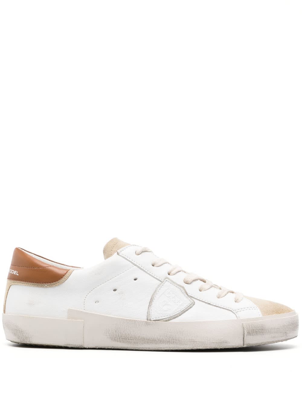 Prsx Low Sneakers - White And Brown