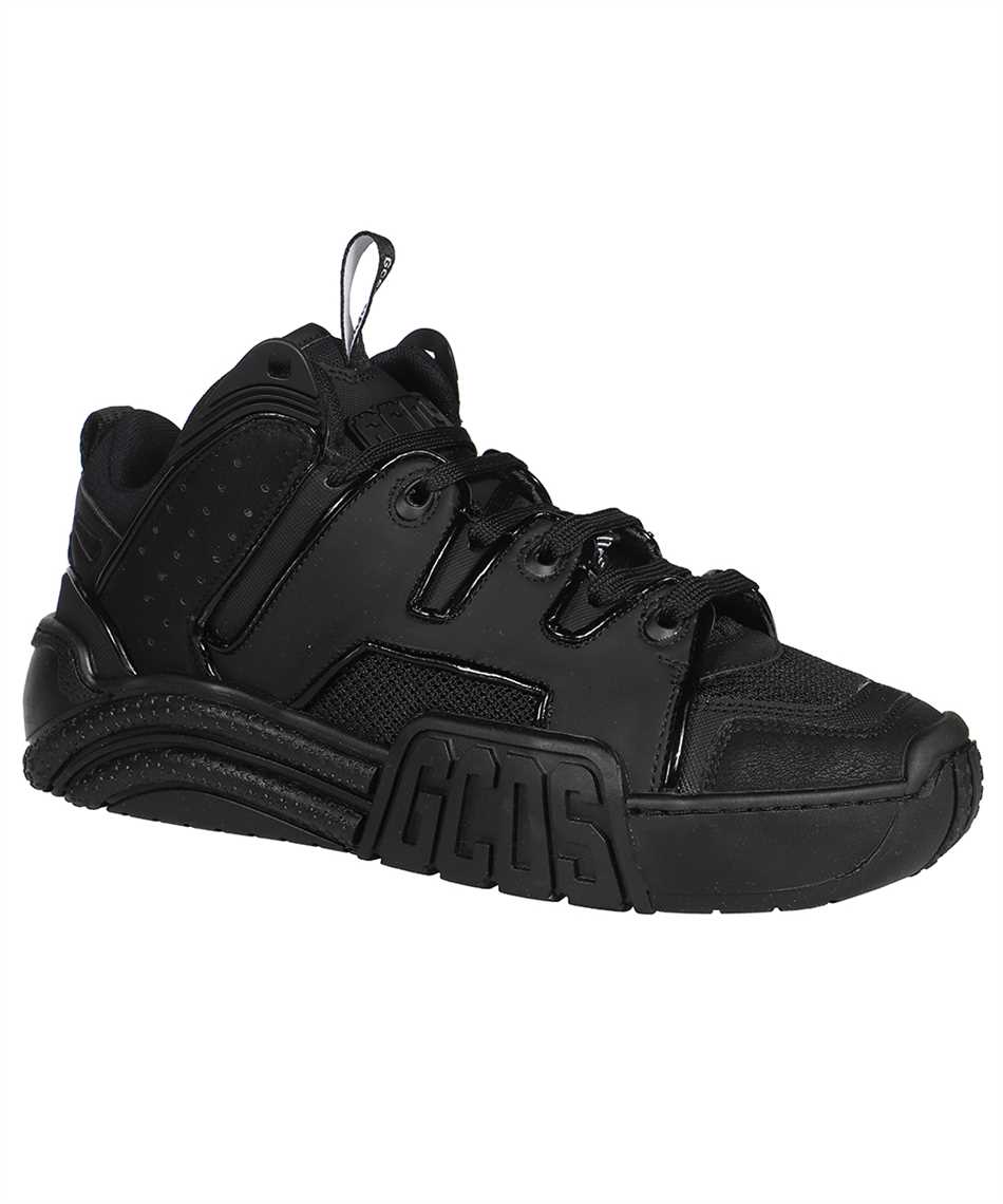 Shop Gcds Mid-top Sneakers In Black