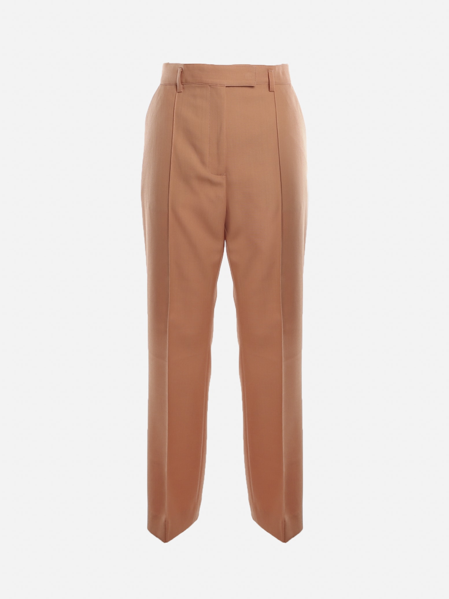 Acne Studios Flared Trousers In Wool Blend