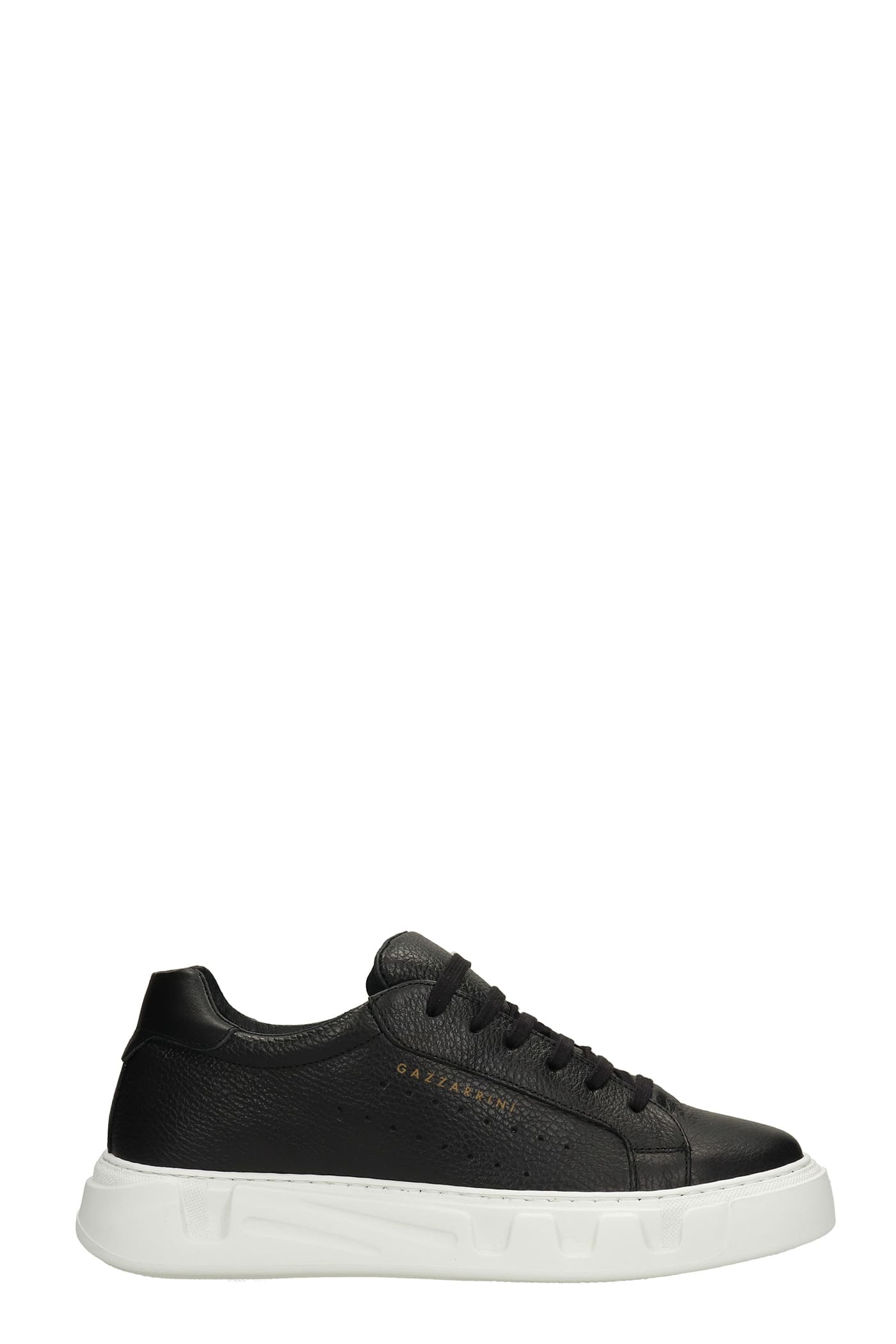 Gazzarrini Sneakers In Black Leather
