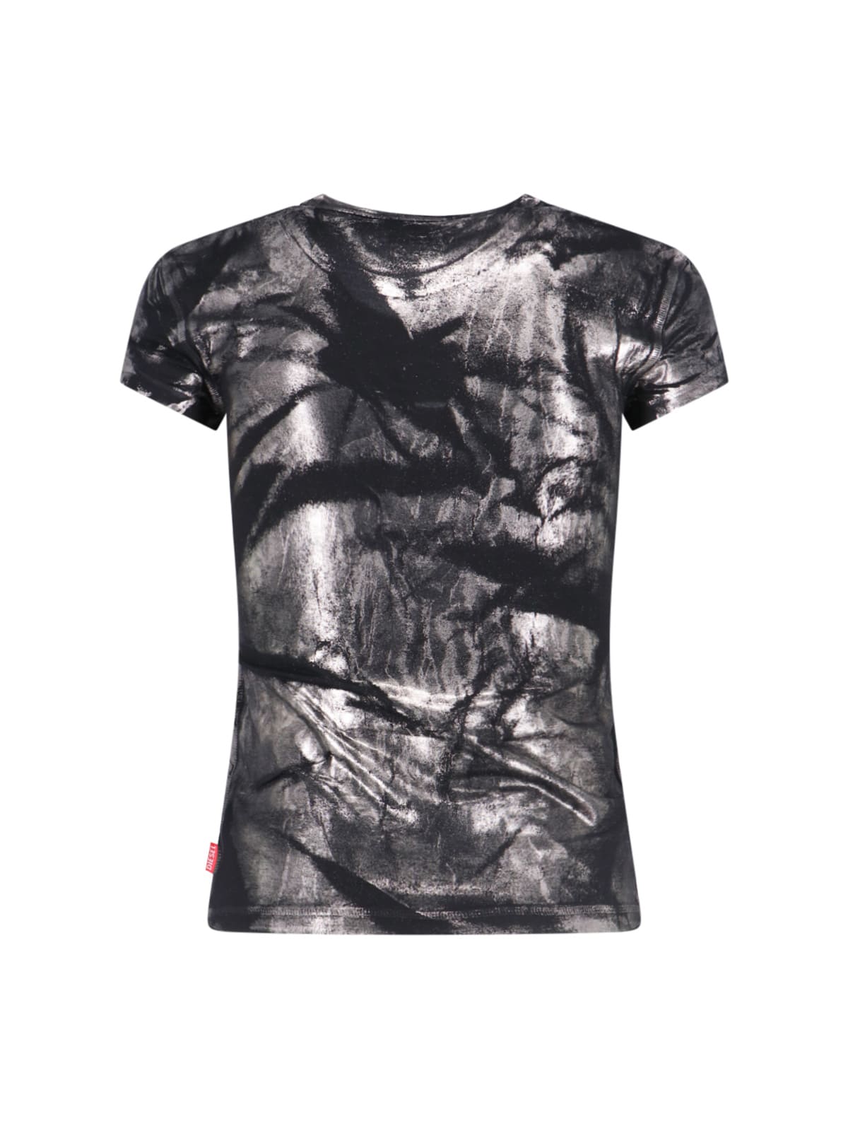 Shop Diesel T-angie-p1 T-shirt In Black