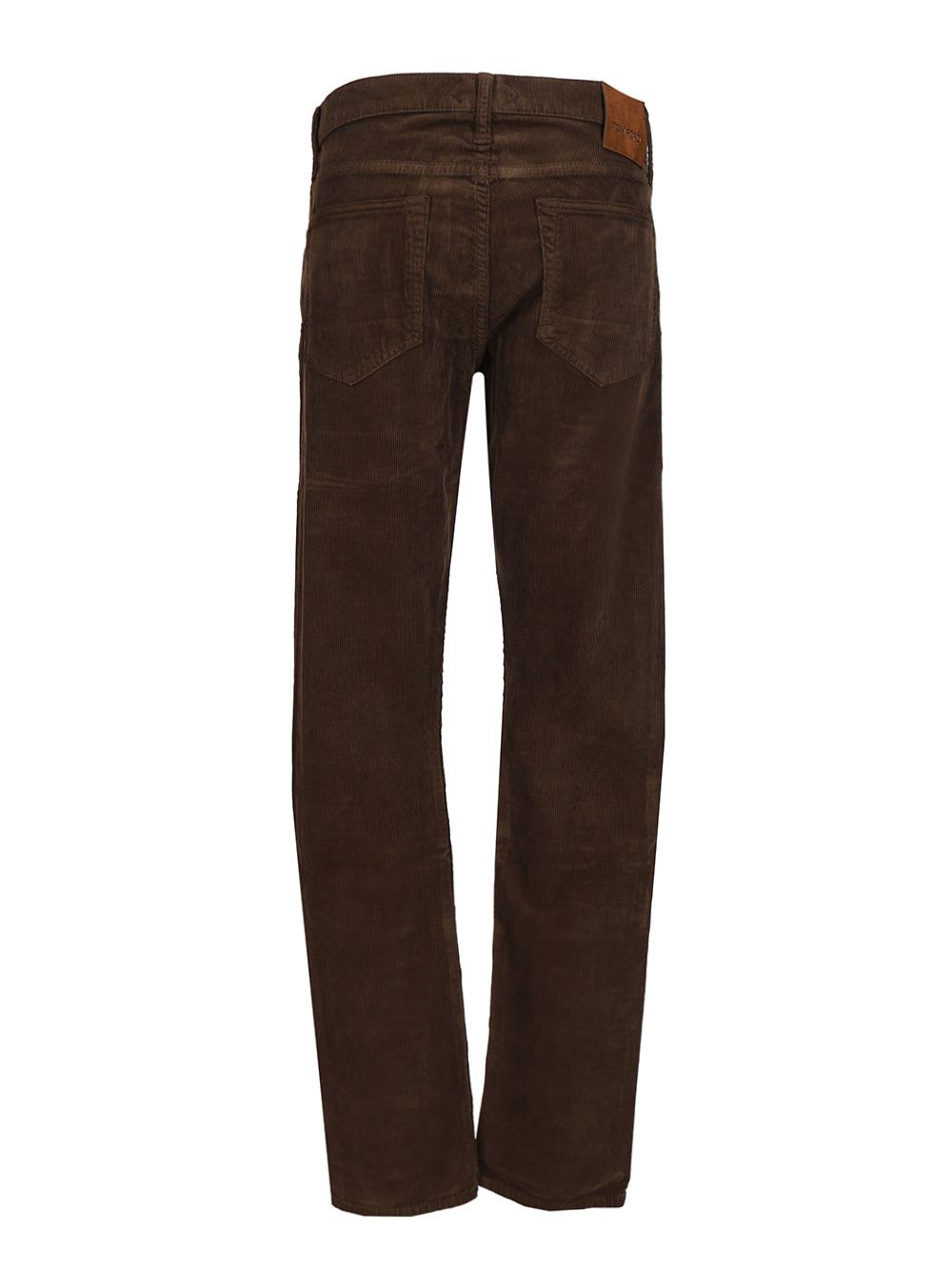 Tom Ford 12 Waves Cord Slim Fit Jeans Brown In Brown