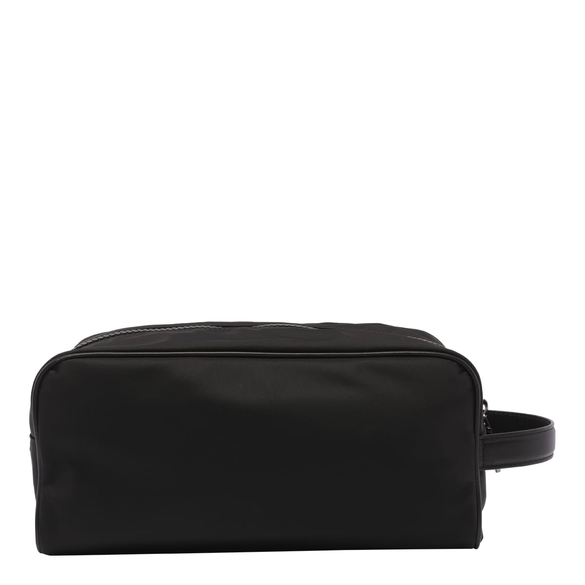 Shop Dolce & Gabbana Logo Toiletry Bag In Black