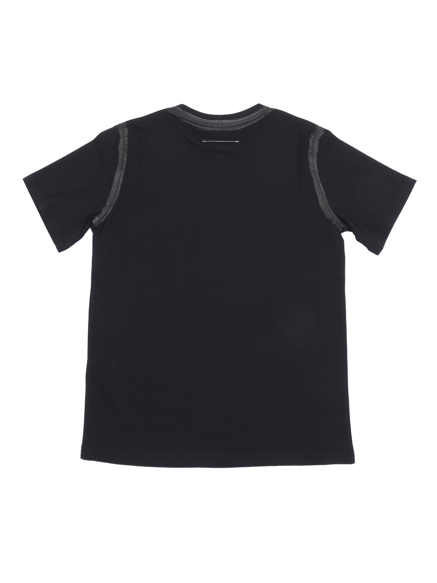 Mm6 Maison Margiela T-shirts In Black