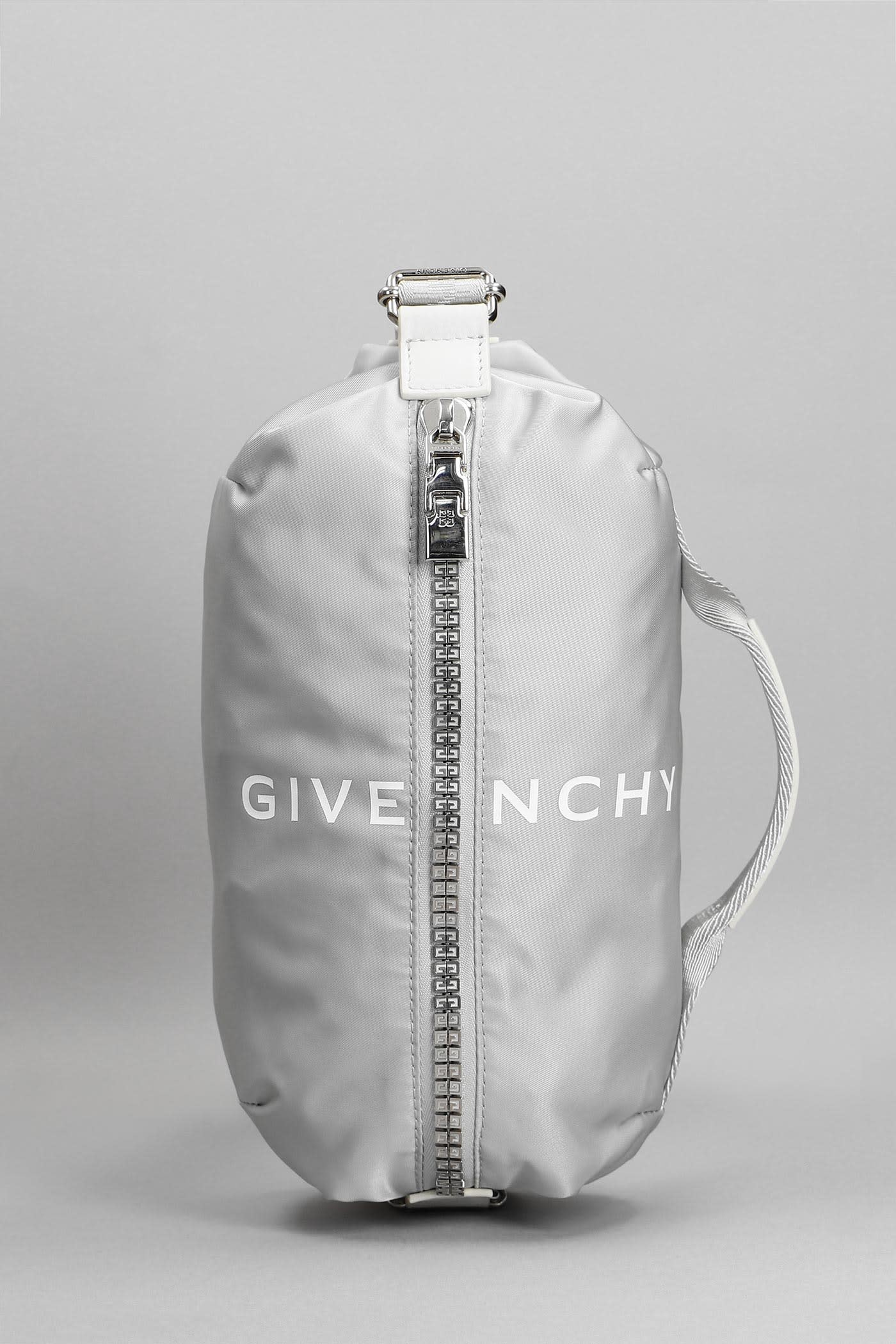 Givenchy Waist Bag In Grey Polyamide