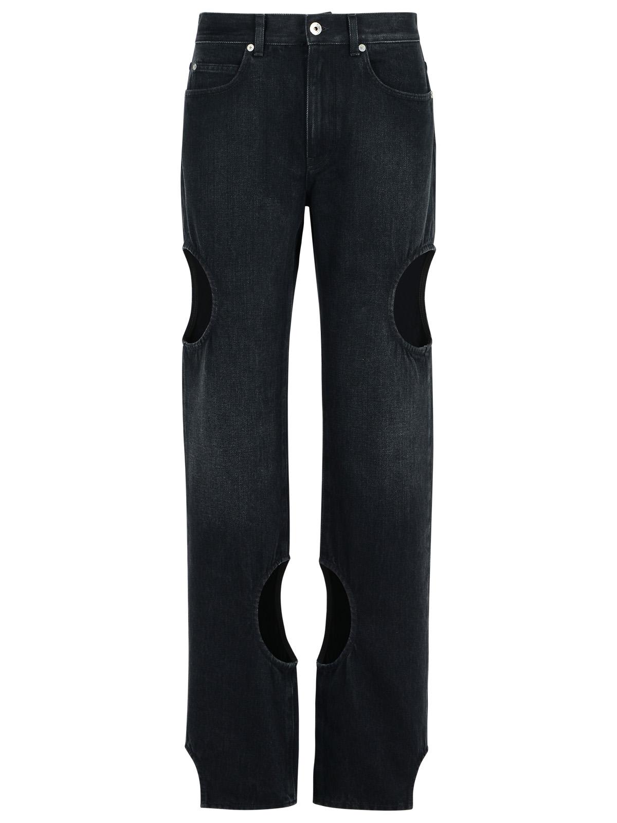 meteor Black Denim Jeans