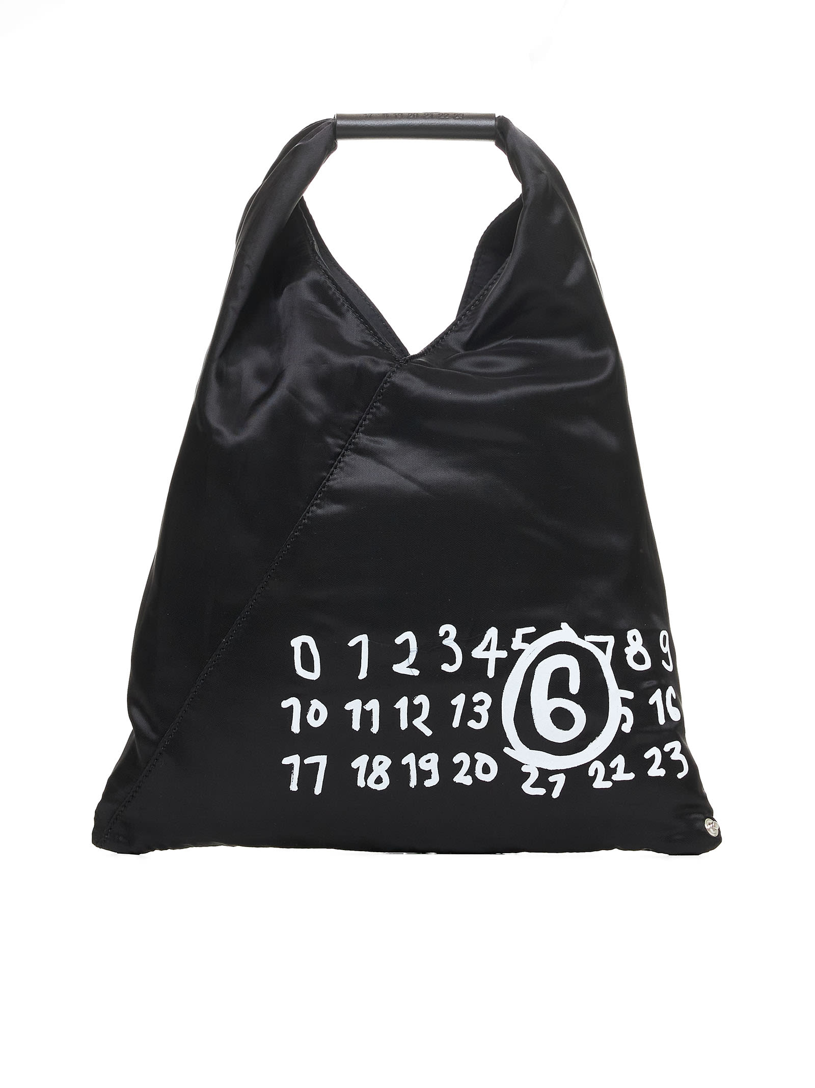 Shop Mm6 Maison Margiela Tote In Black