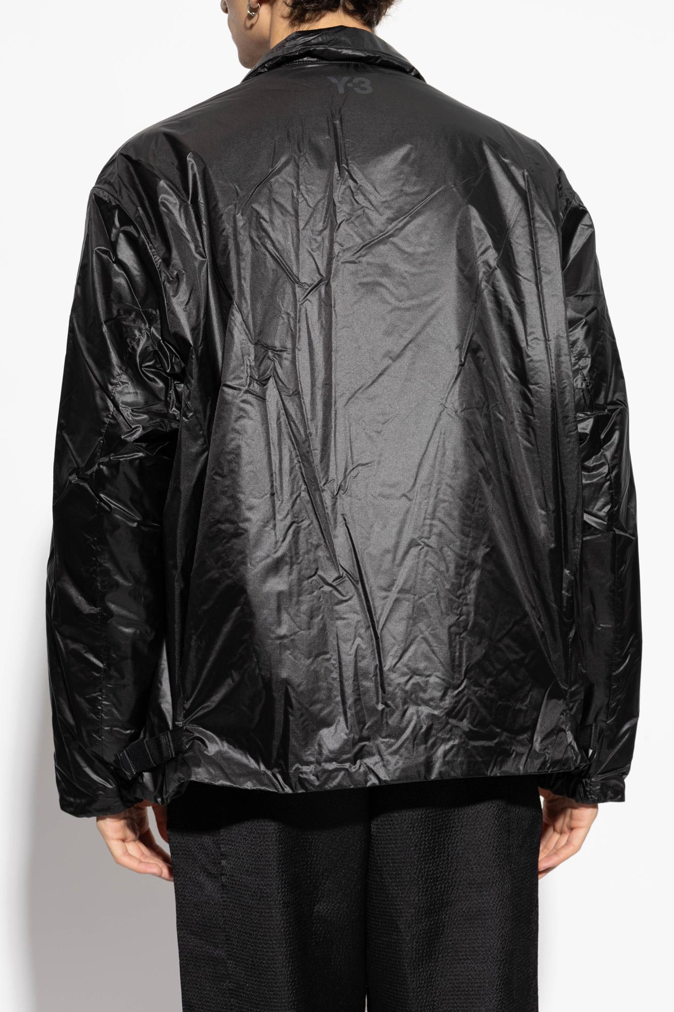 Shop Y-3 Jacket With Logo In Nero