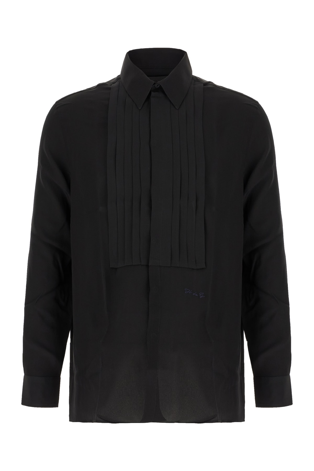 Givenchy Black Silk Shirt