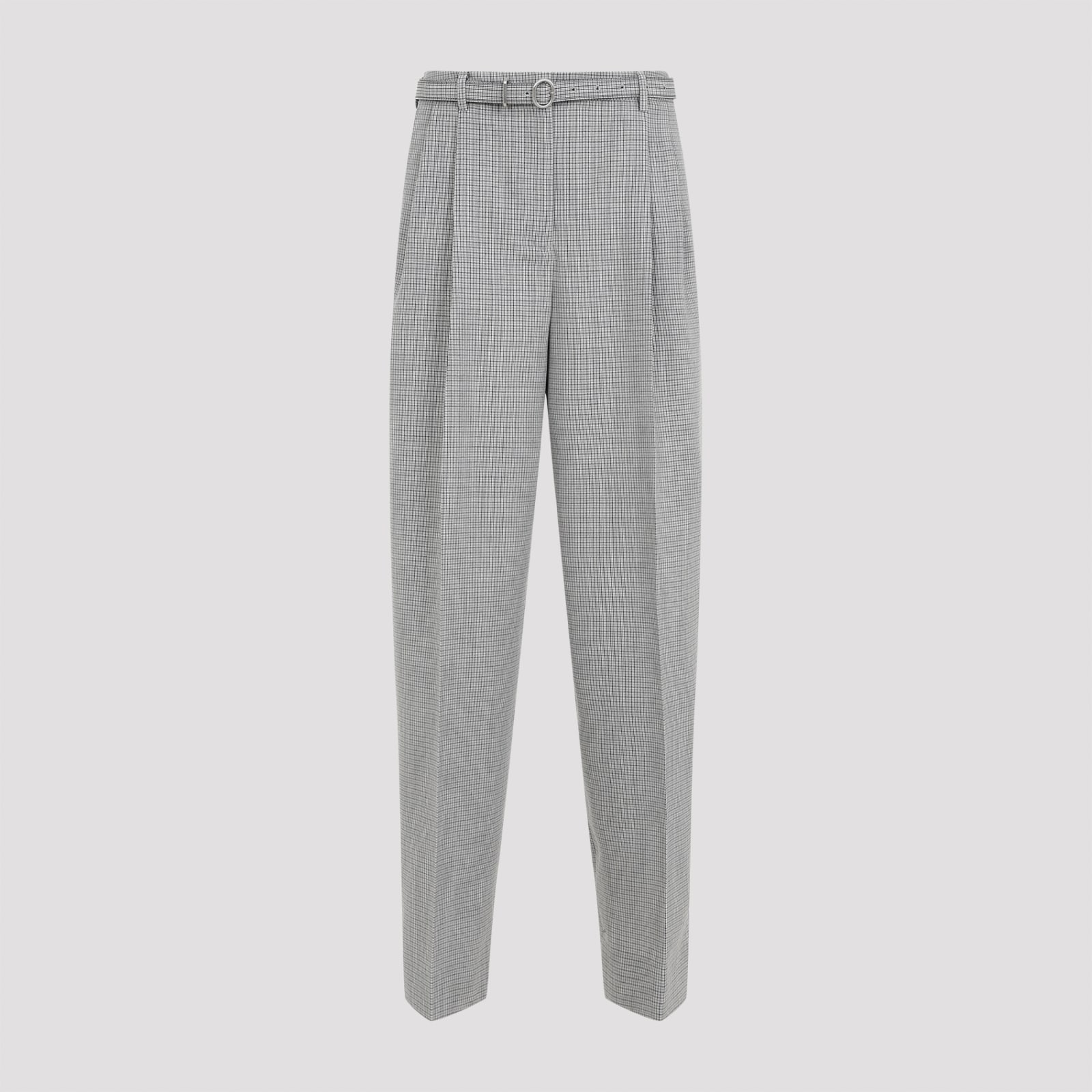 Shop Jil Sander Pants In Grey