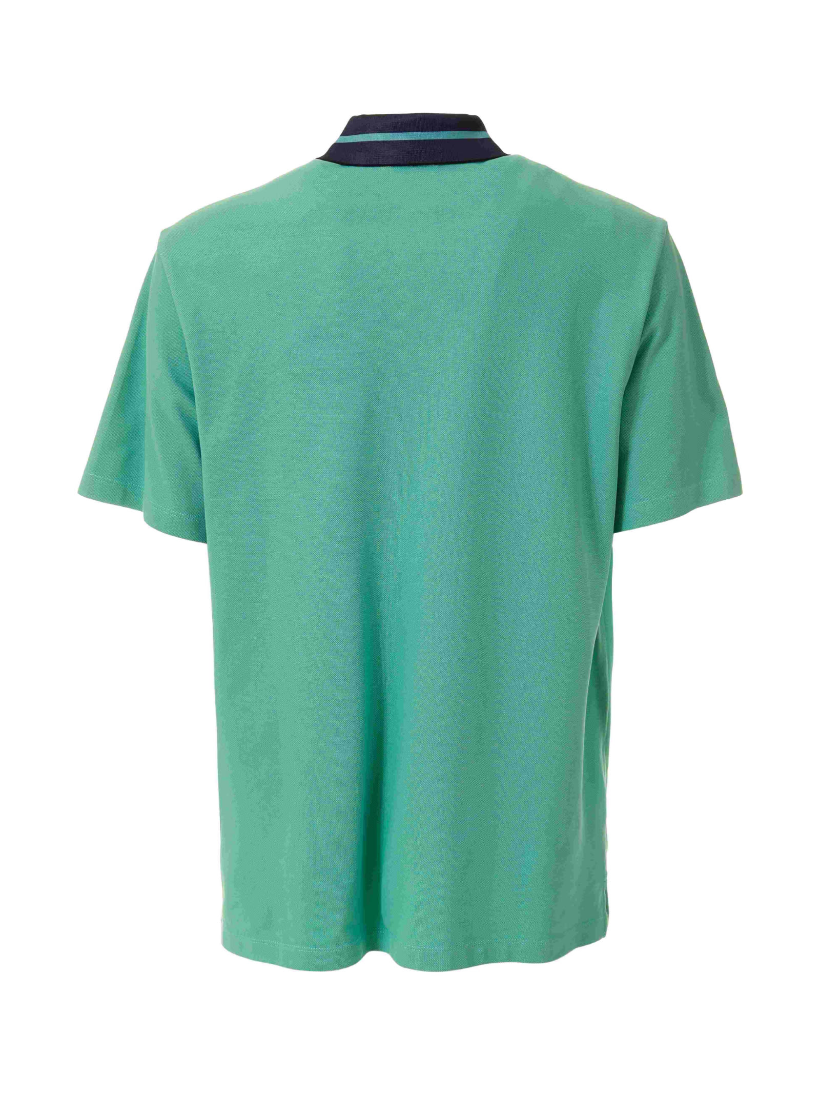 Just Cavalli Logo-embroidered Polo Shirt In Green