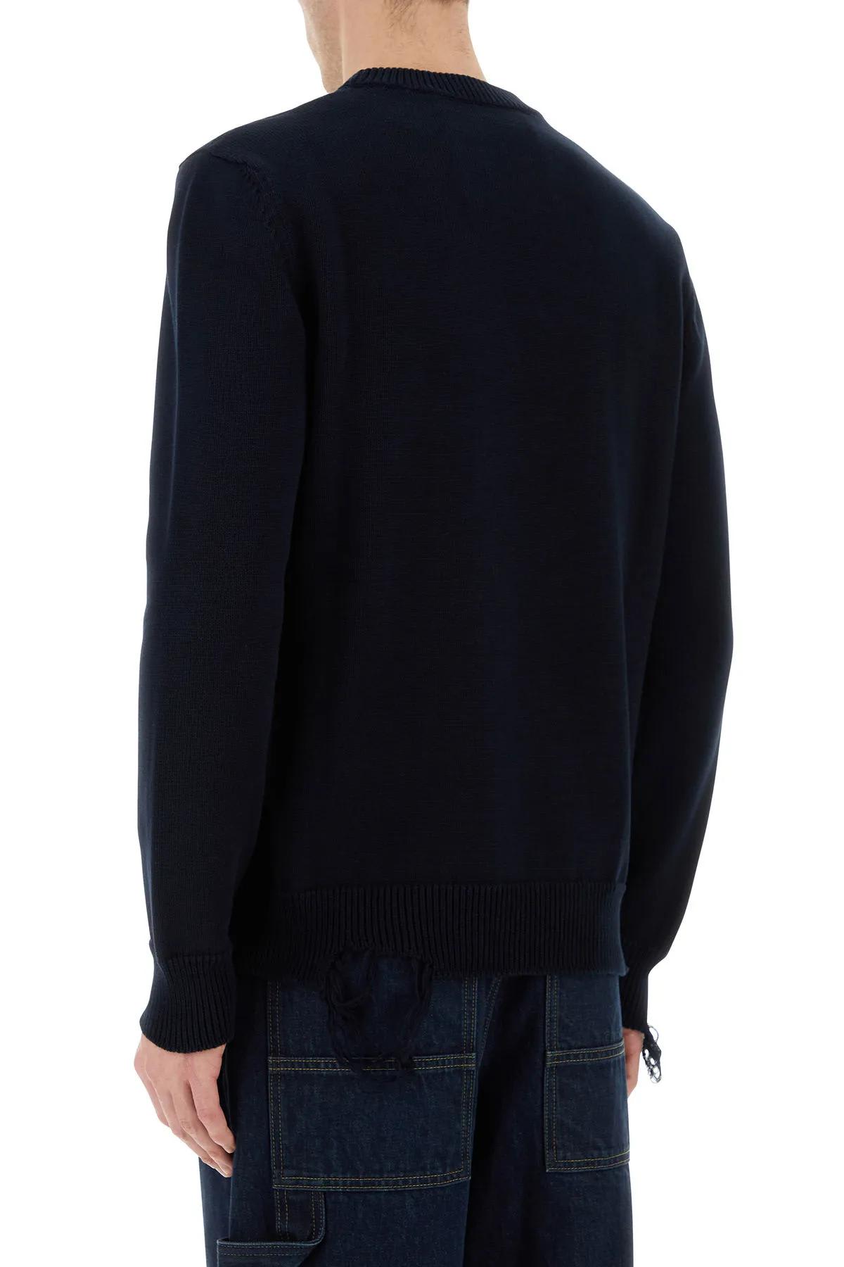 Shop Givenchy Midnight Blue Jersey 4g Stars Sweater
