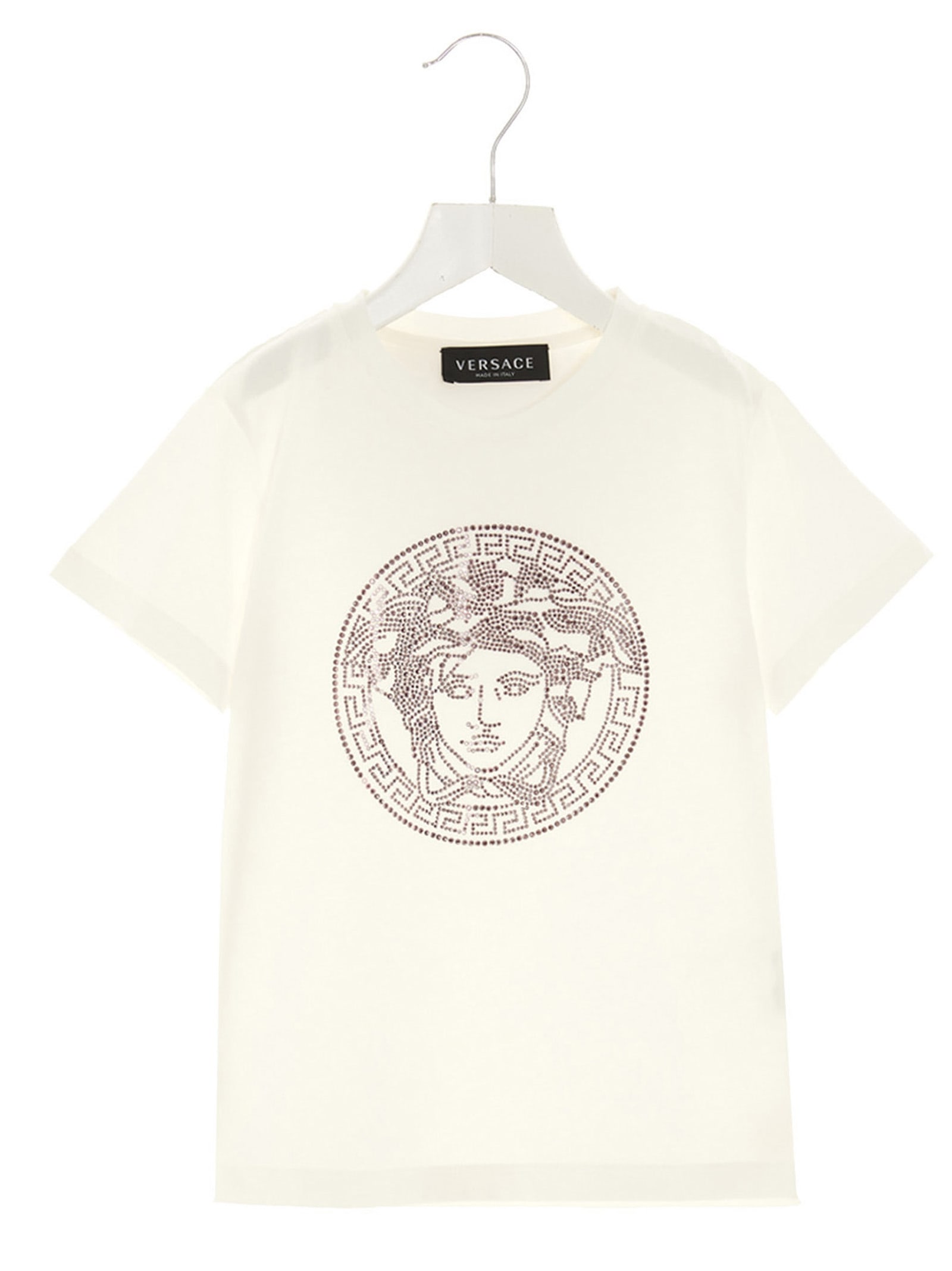 Versace medusa Sequin T-shirt