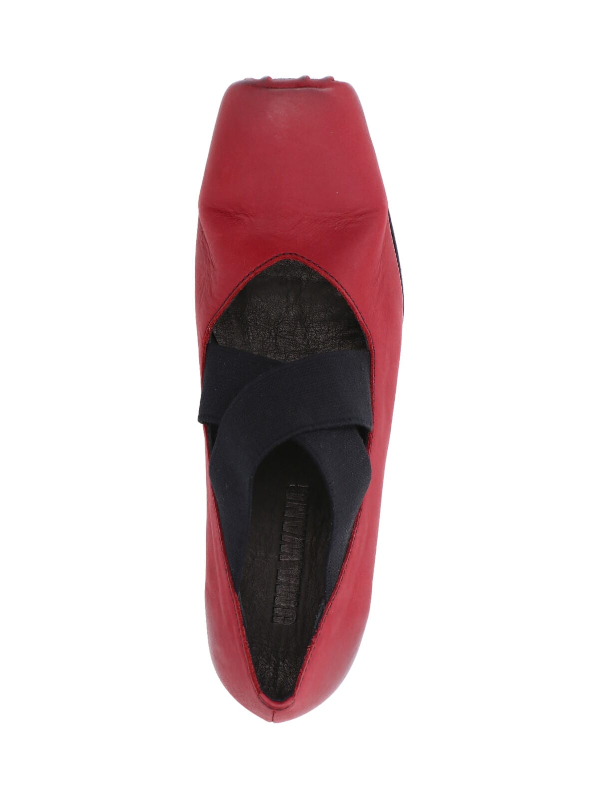 Uma Wang Heeled Ballet Flats In Red