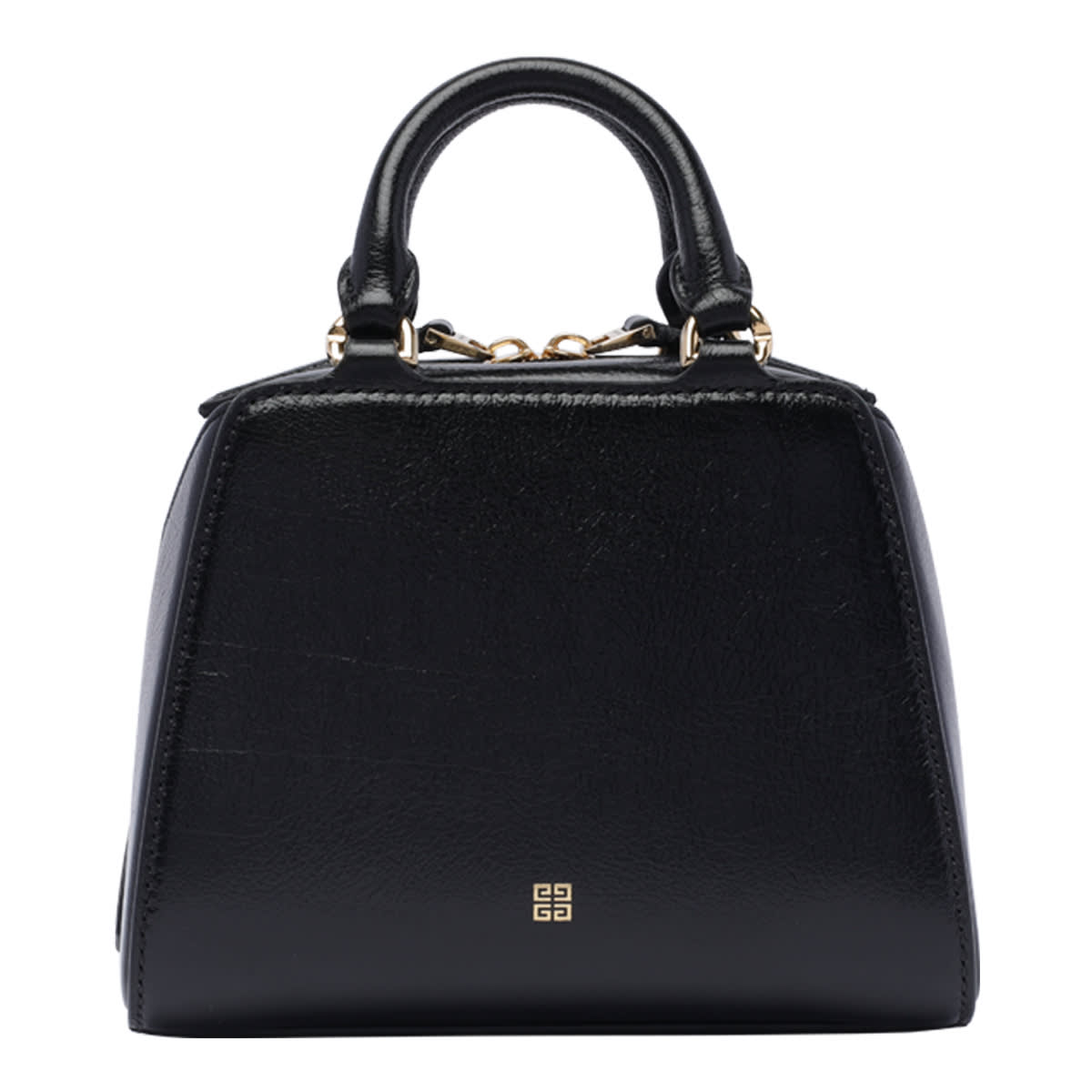 Shop Givenchy Antigona Cube Mini Bag In Black