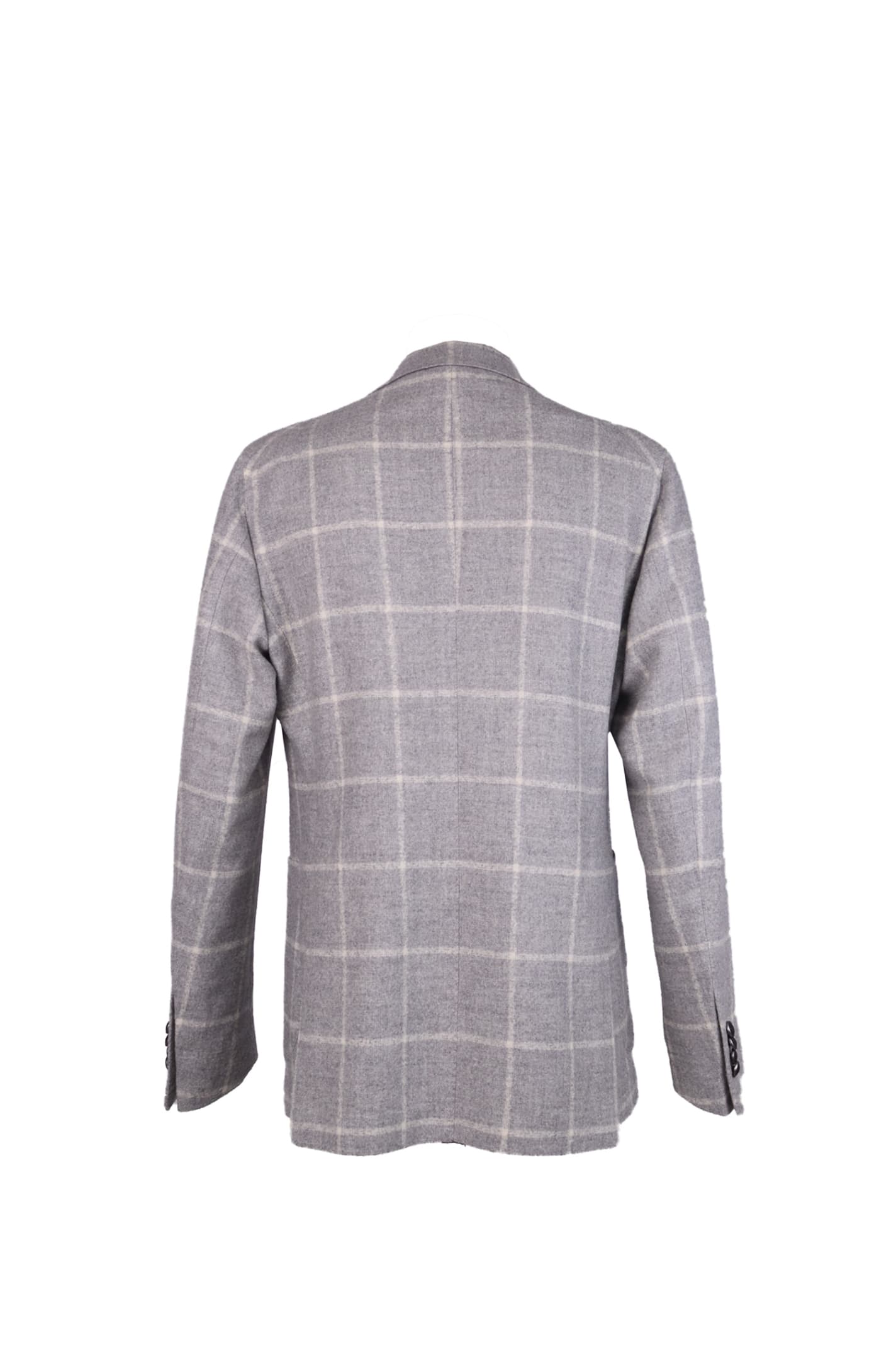 Shop Tagliatore Jacket In Grey