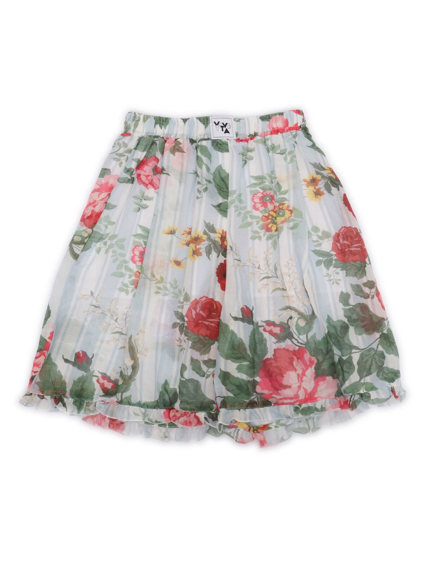 Vivetta Pants  Kids Color Gnawed Blue In Multi