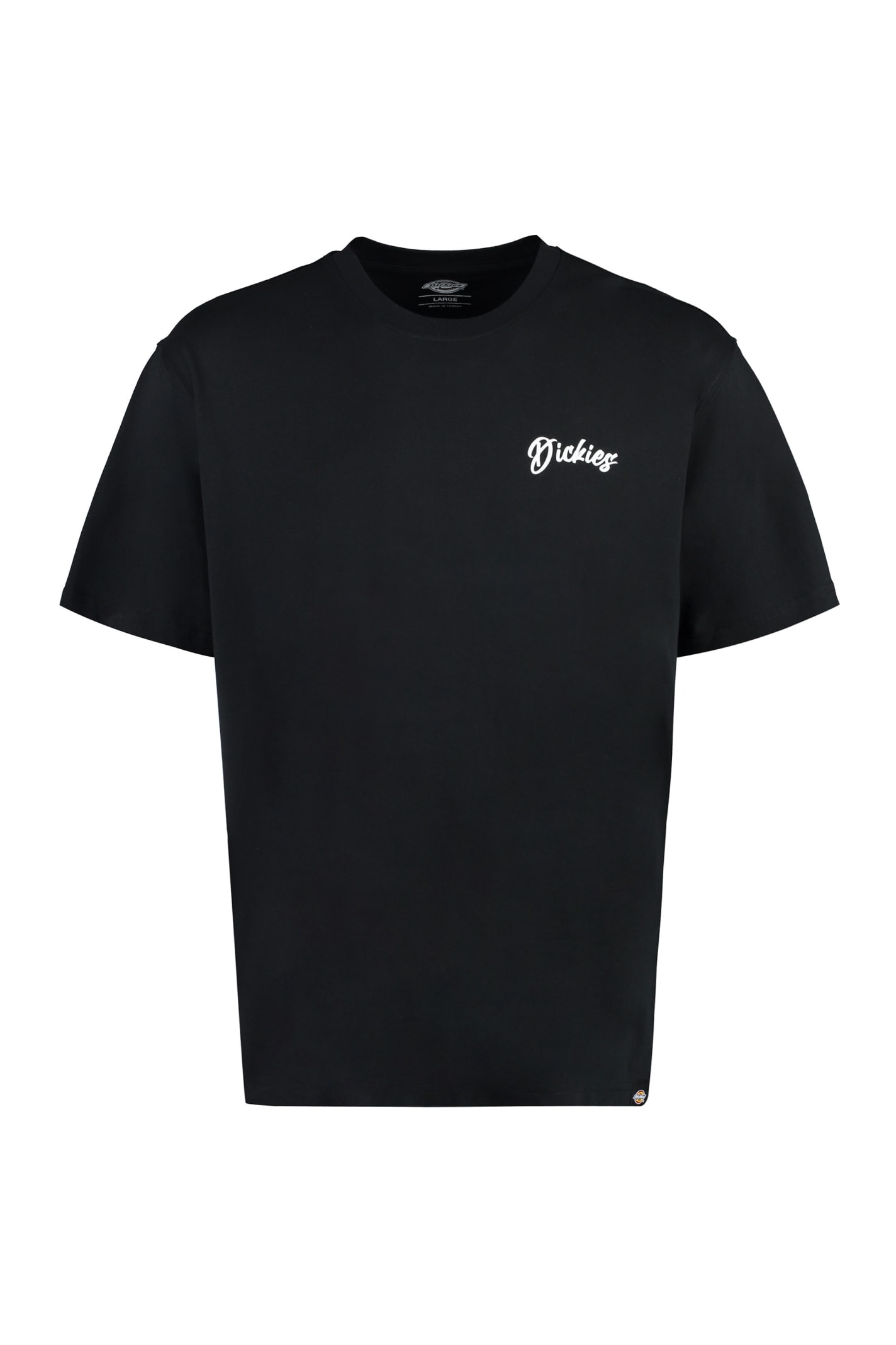 Dickies Dighton Cotton Crew-neck T-shirt In Black