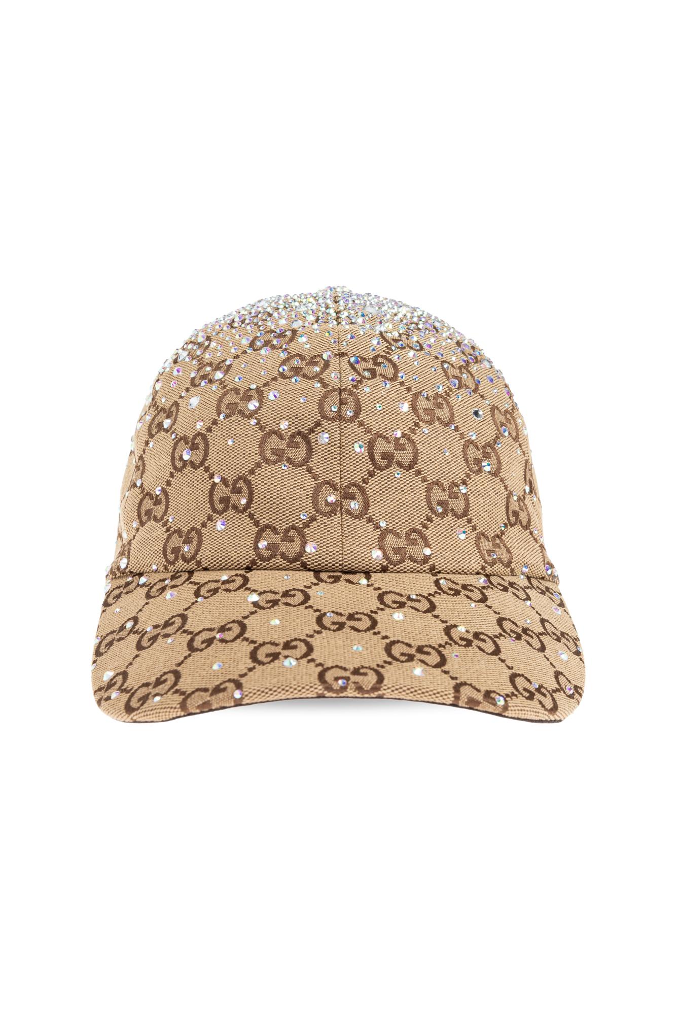 Cap With Shimmering Appliqués