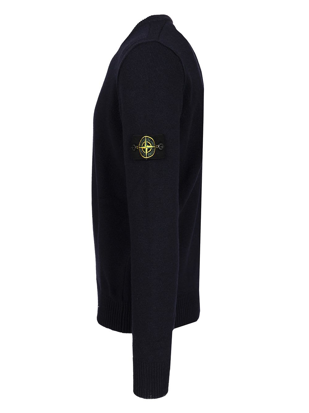 Stone Island Men's Cotton Crewneck Sweatshirt In Blue