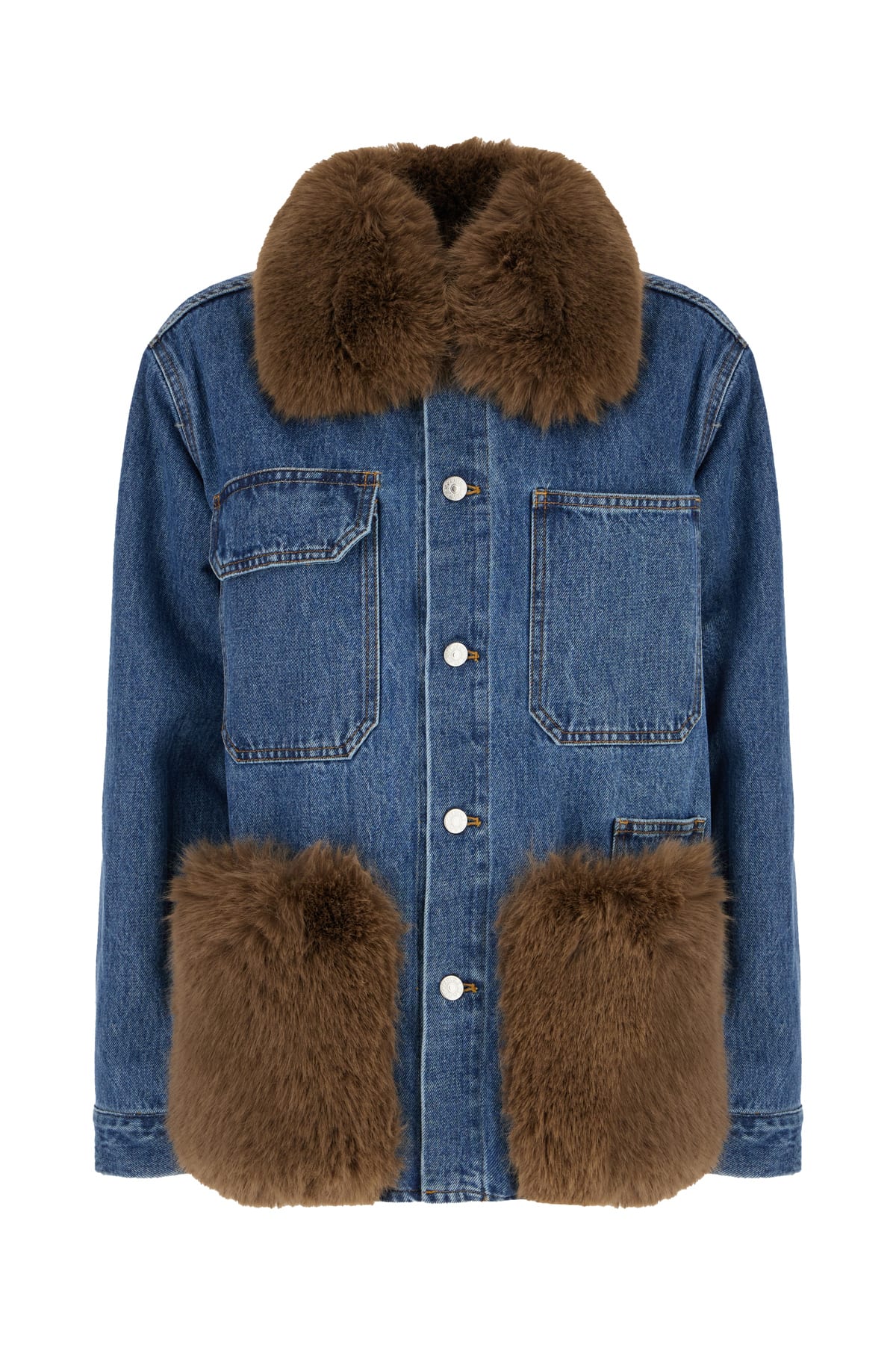 Ava Adore Denim Jacket In Blue