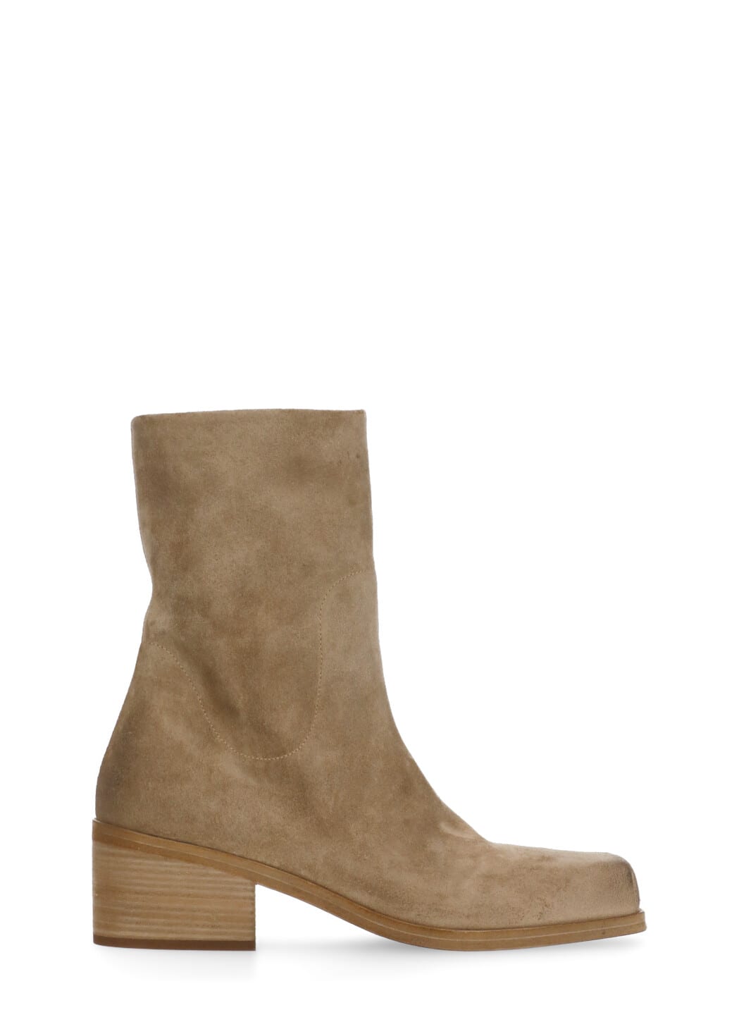 Shop Marsèll Leather Boots In Brown