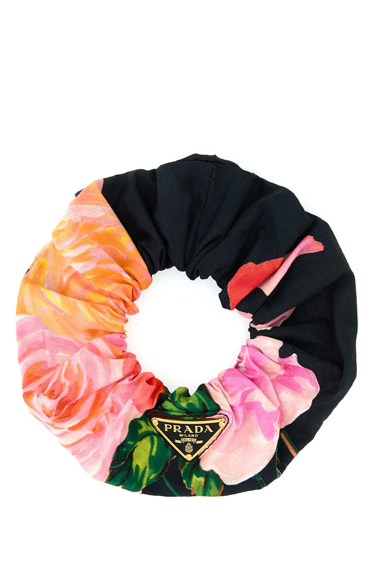 Printed Twill Scrunchie