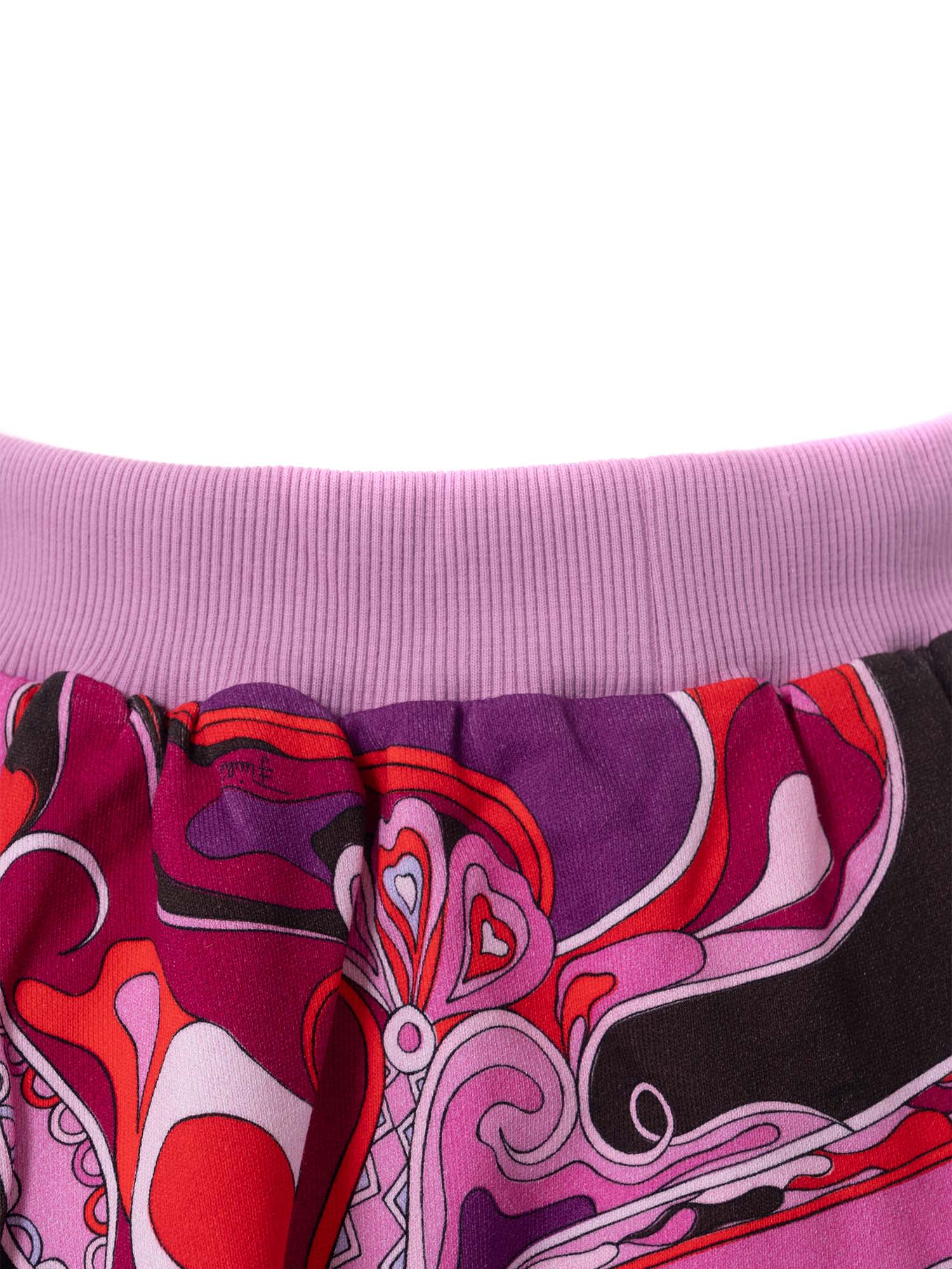 Pucci Patterned Skirt In Pink