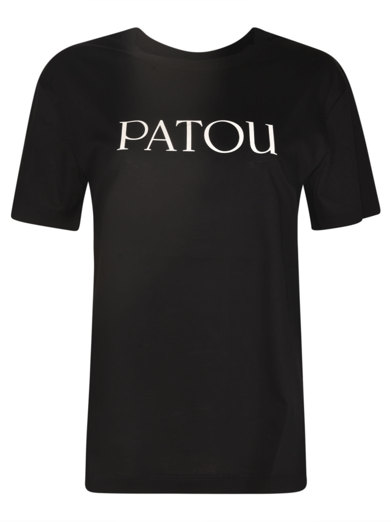 Shop Patou Logo Print T-shirt In Black