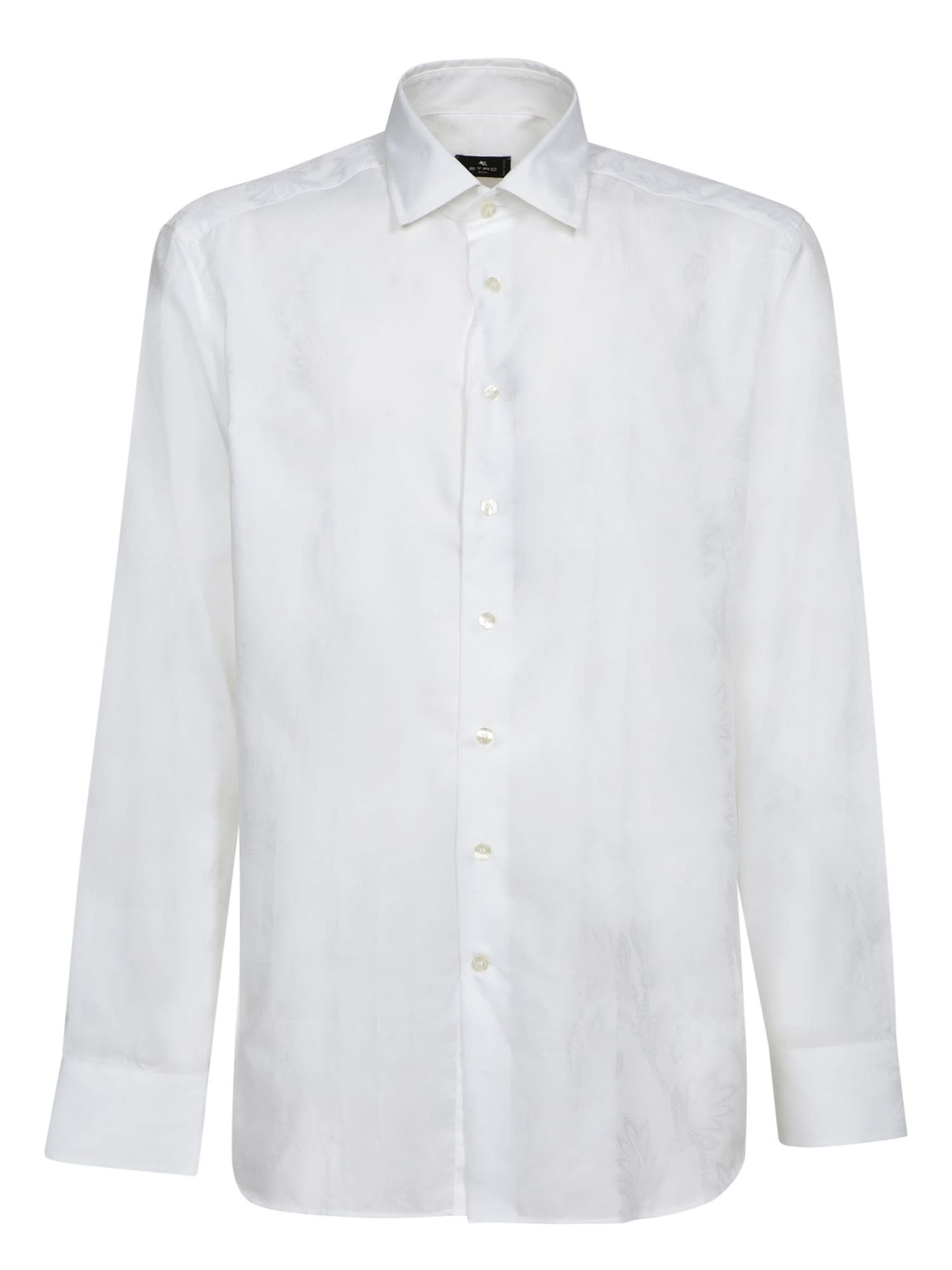 Shop Etro Roma White Shirt