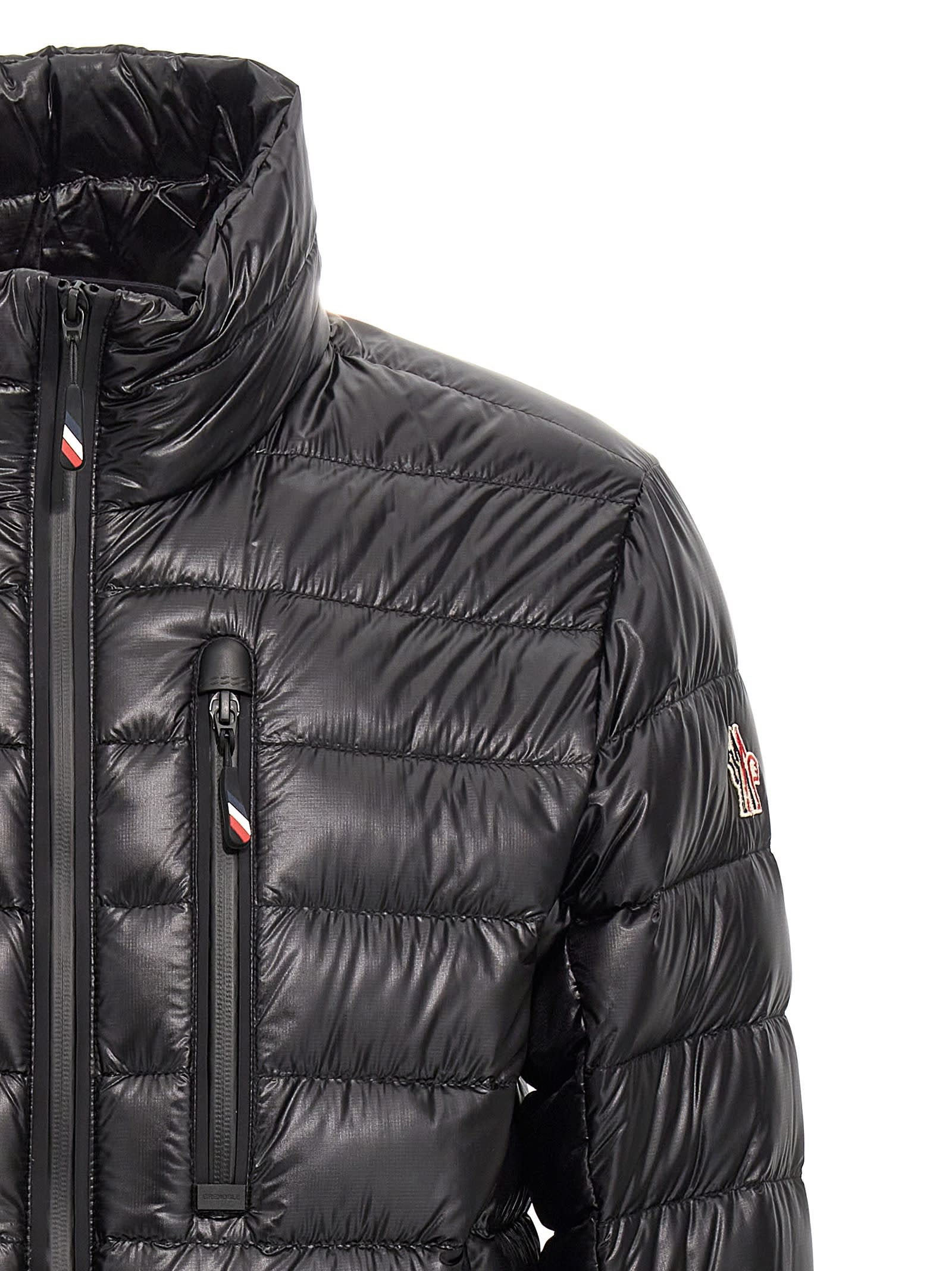 Shop Moncler Hers Down Jacket In Black