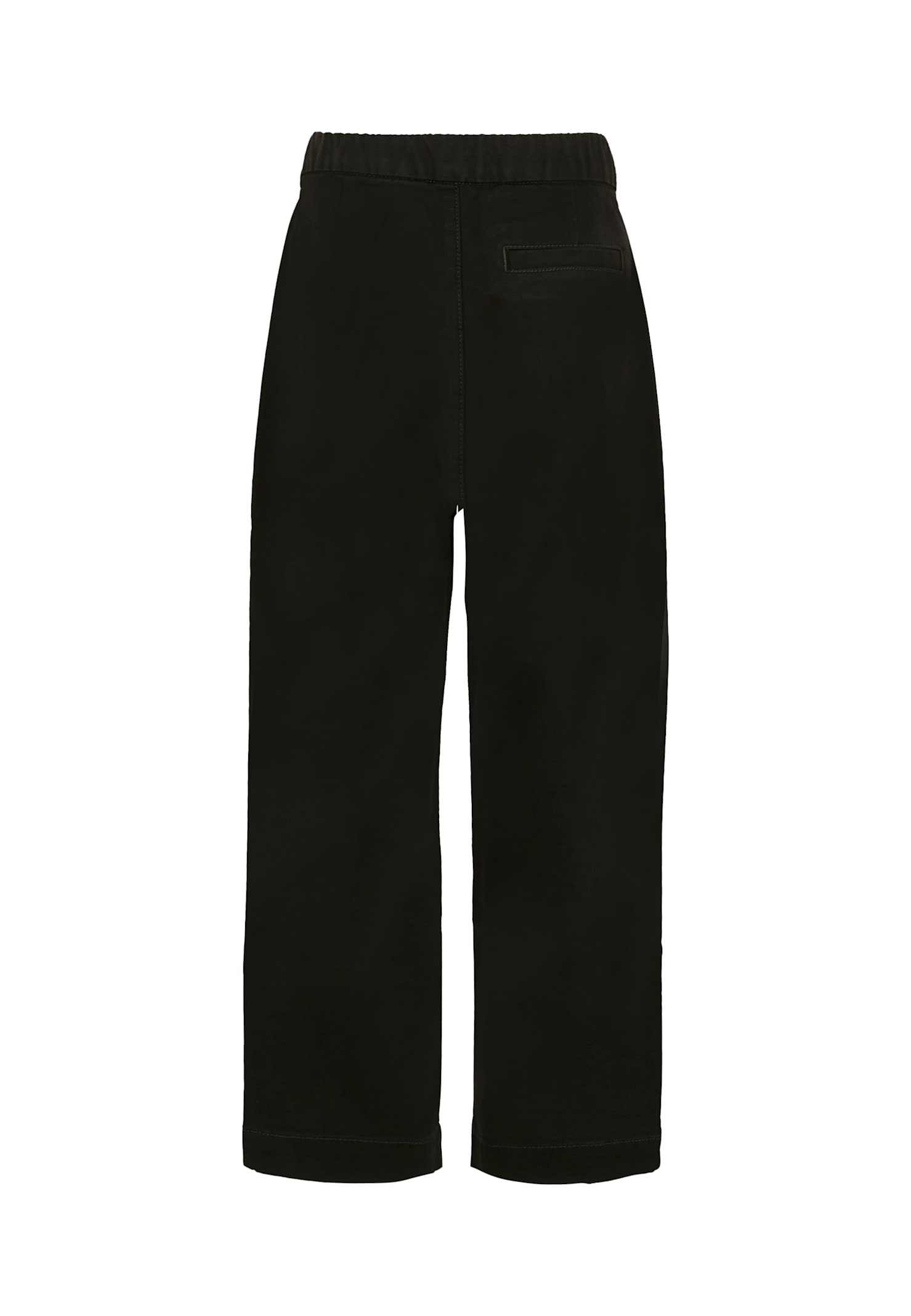 Marc Jacobs Black Trousers For Boy With Logo In Black
