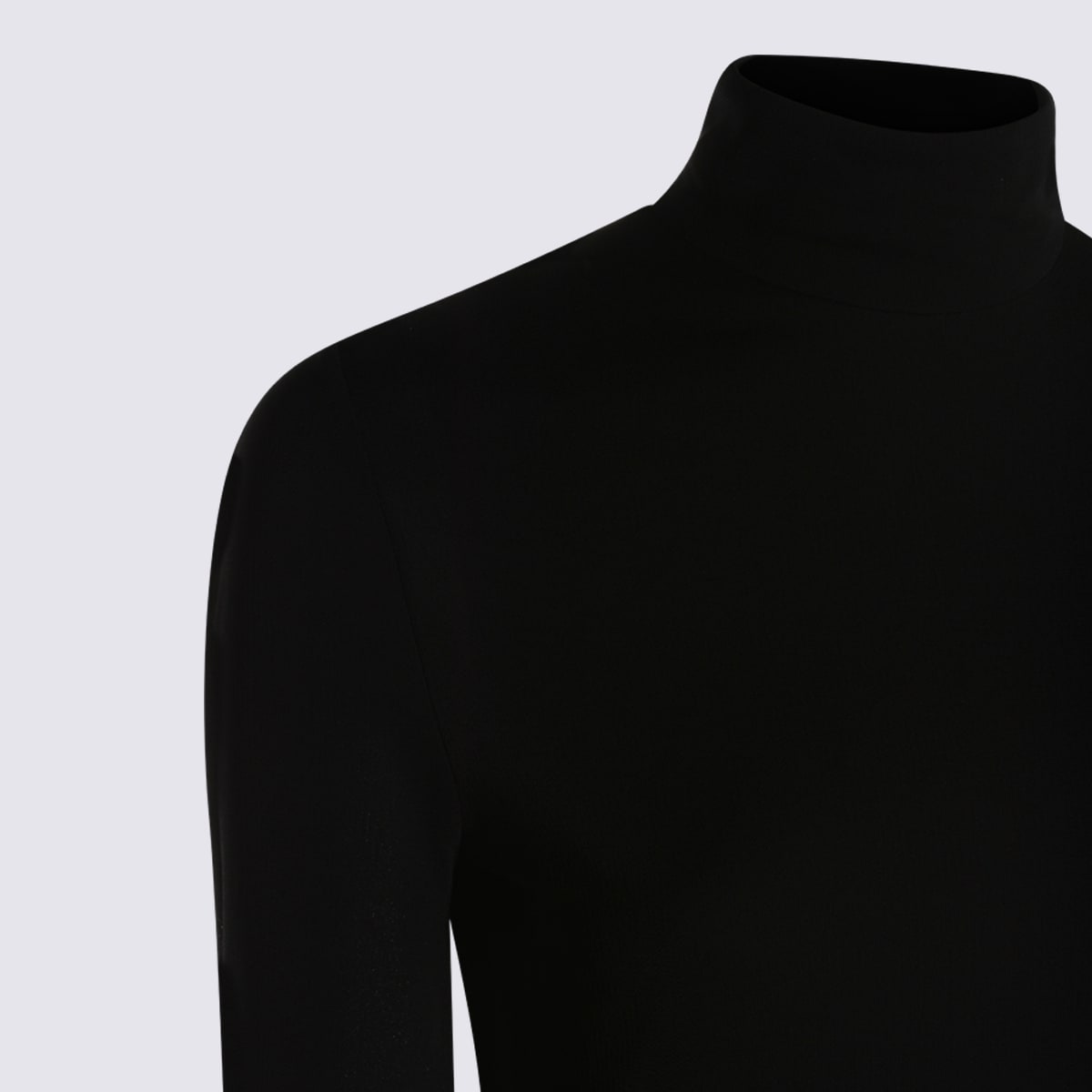 Alaïa Alaia Women Fluid Jersey Dress With Heart Detail In Black
