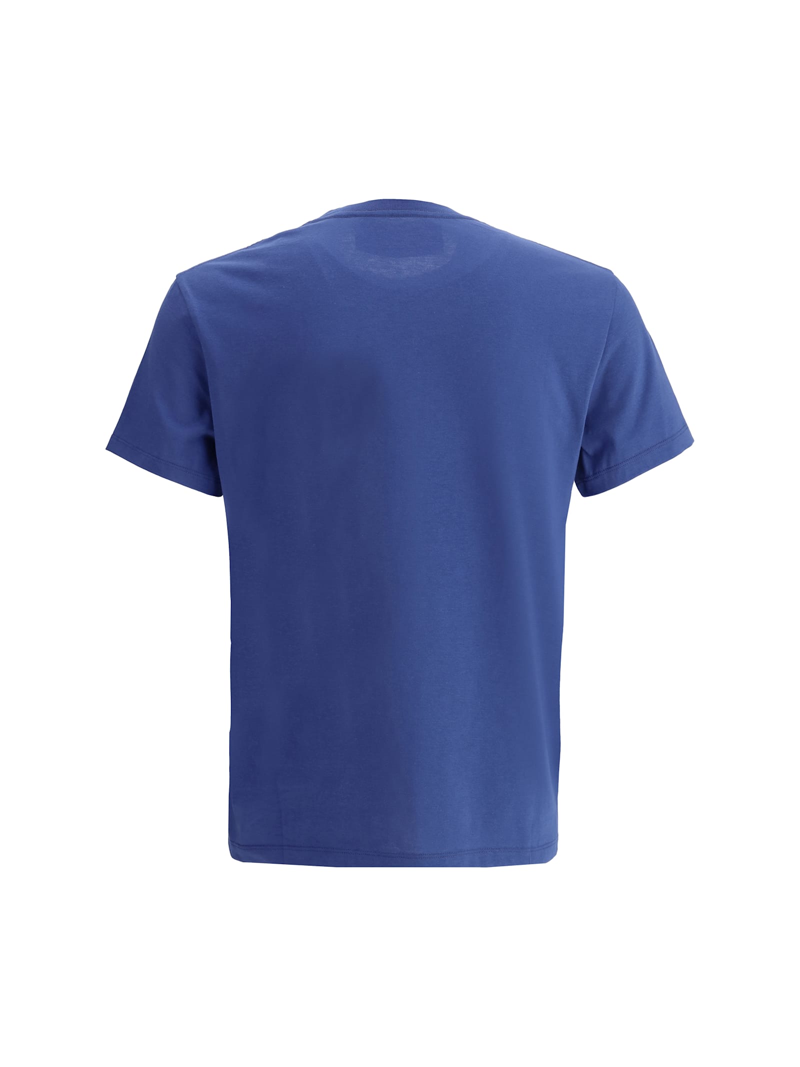 Valentino Vlogo Patch Crewneck T-shirt In Blu