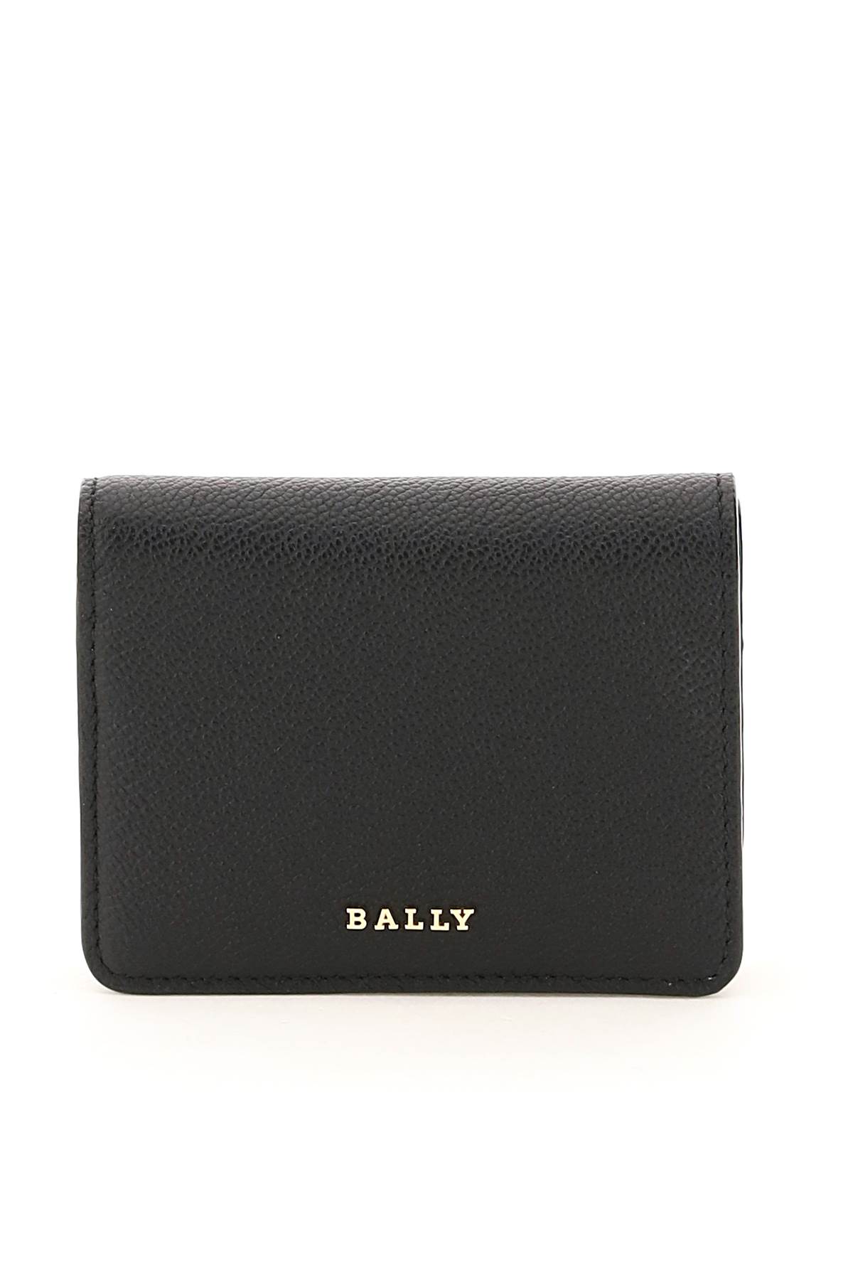 Bally Lettes Leather Bi-fold Card Holder